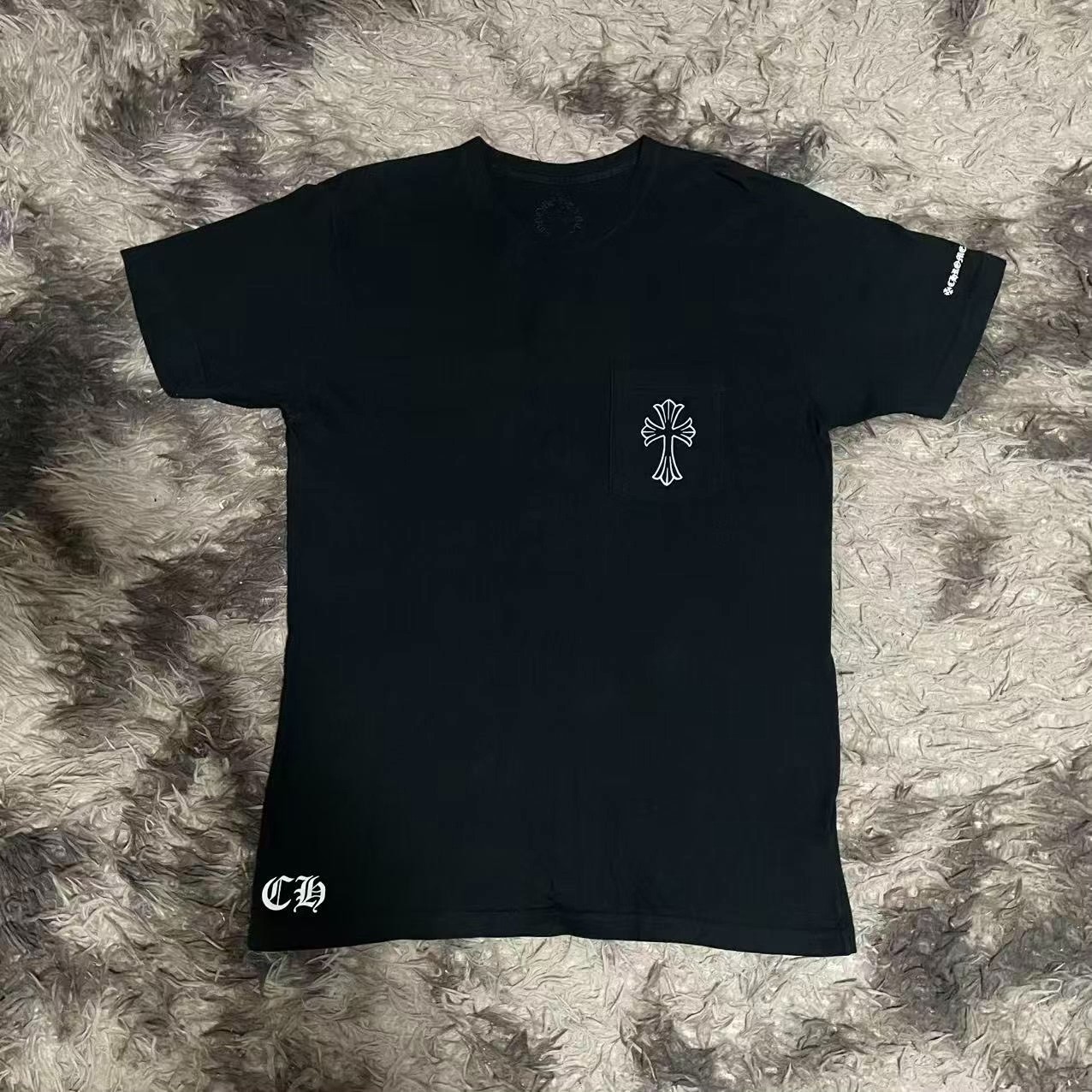 Chrome Hearts Black Cross Tee