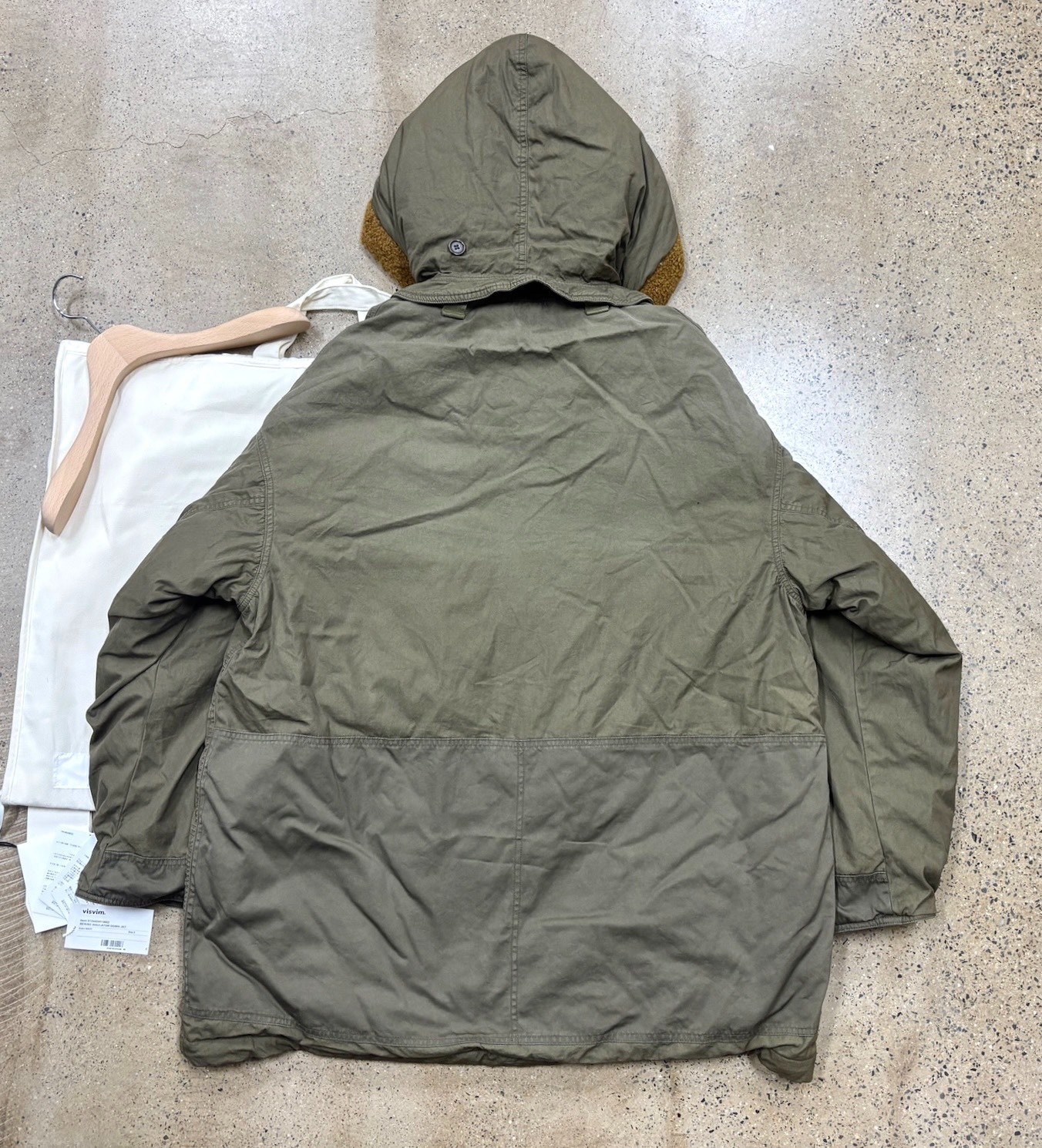 Visvim 23AW Synae Down Coat — front