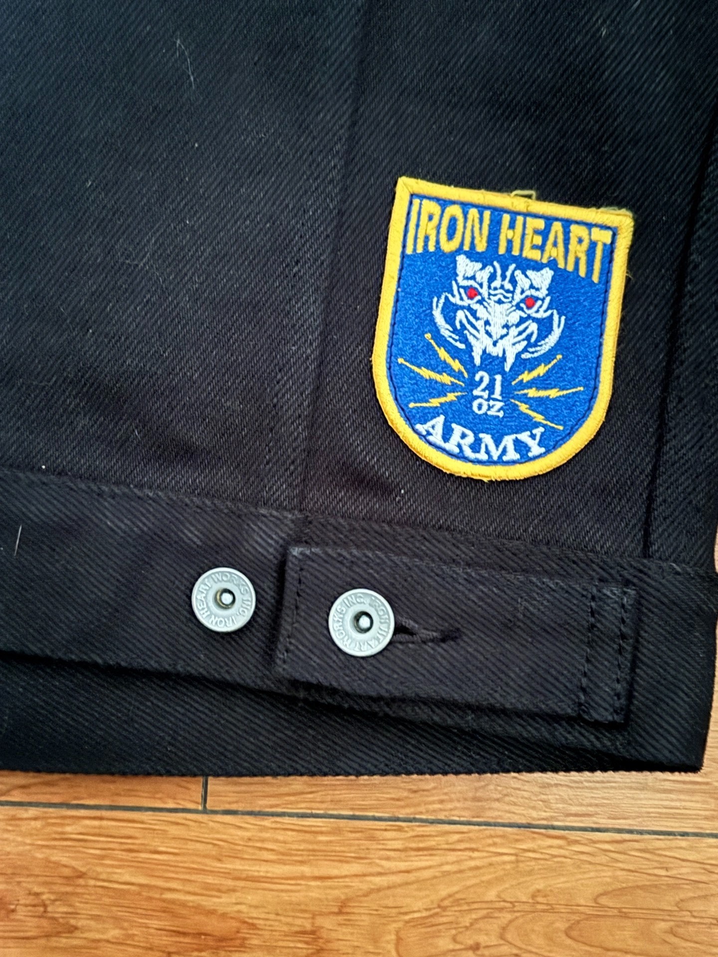 Iron Heart 9526v Black Vest — detail