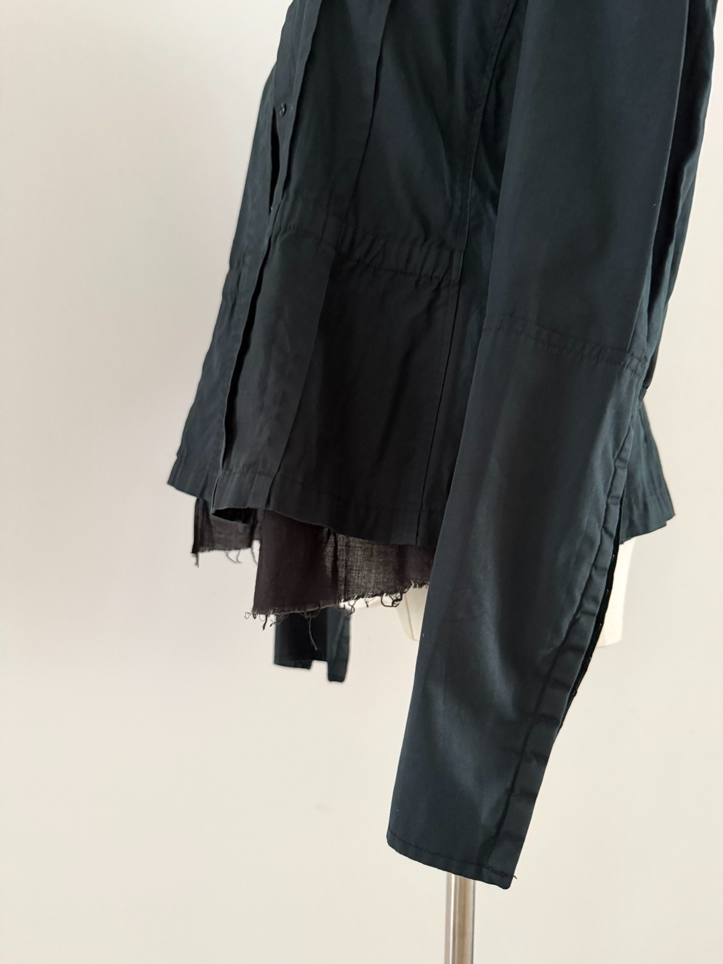 Dries Van Noten Double-Layer Shirt Jacket — detail