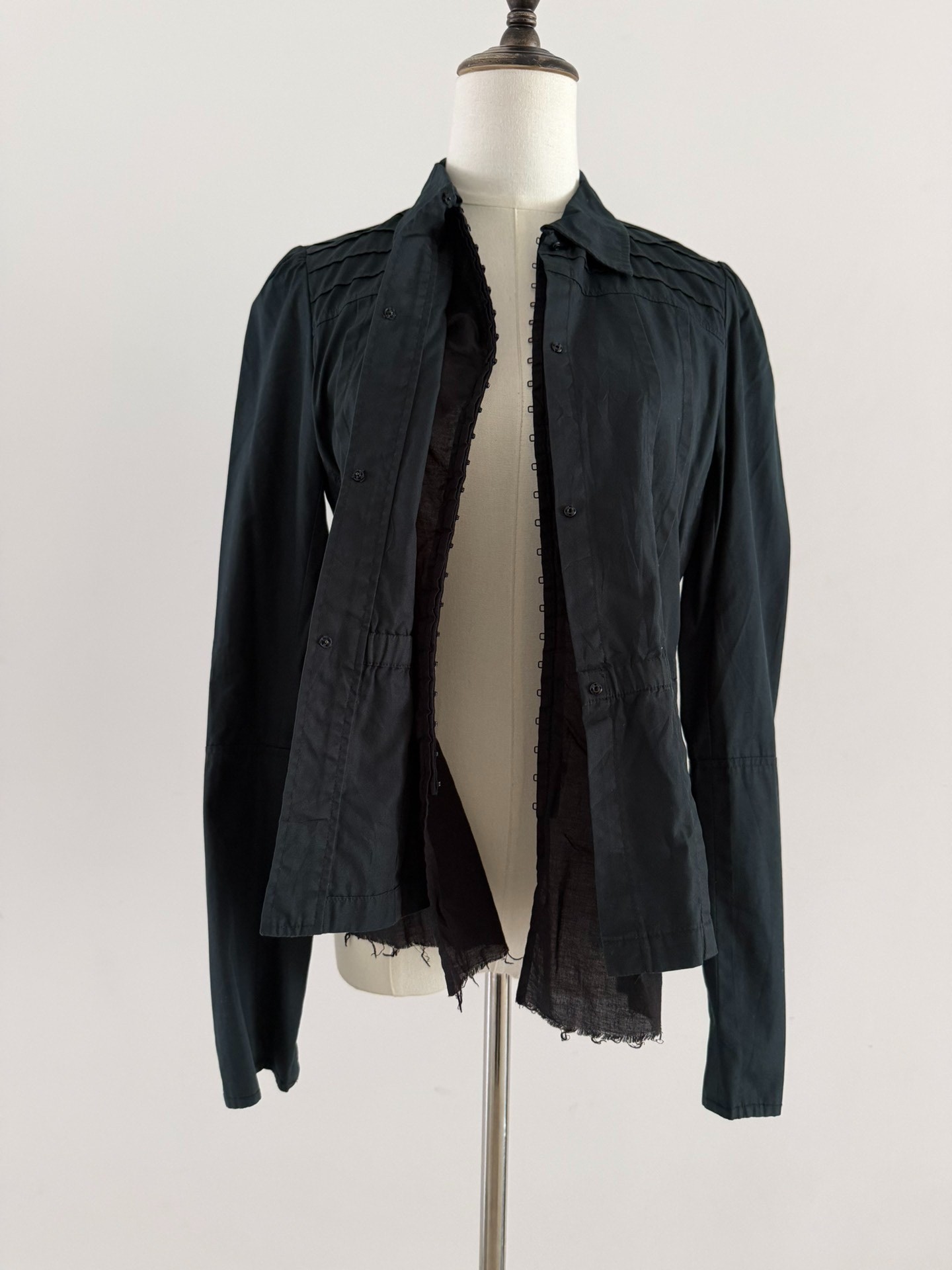 Dries Van Noten Double-Layer Shirt Jacket
