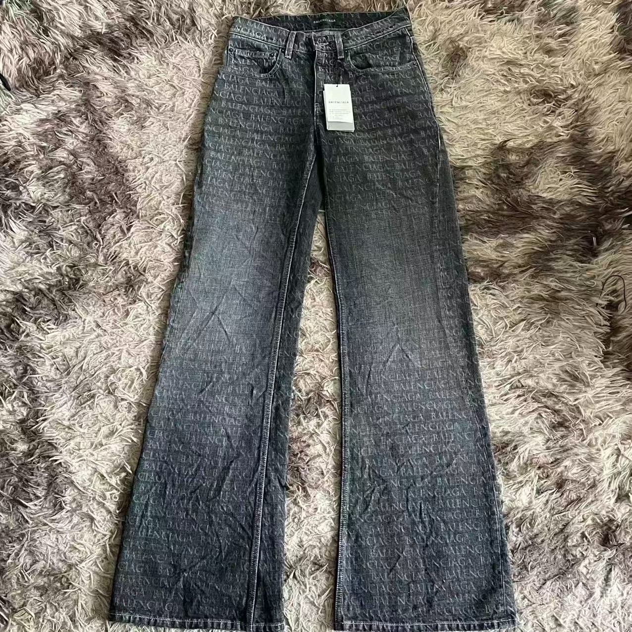 Balenciaga 26SS Monogram Flare Jeans