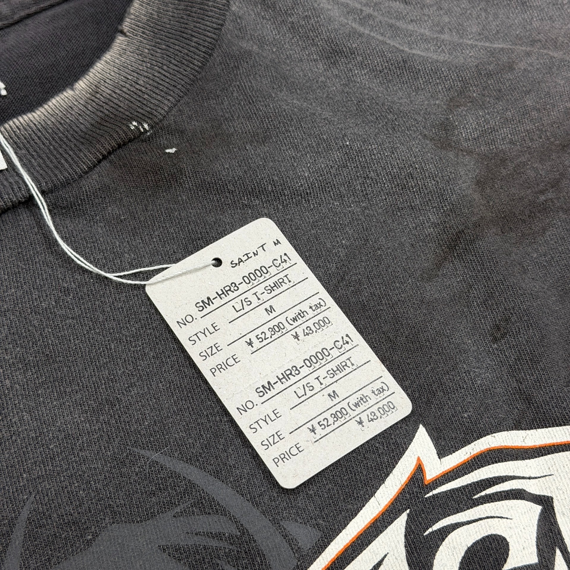 Saint Michael Spider Web Long-sleeve Shirt — detail