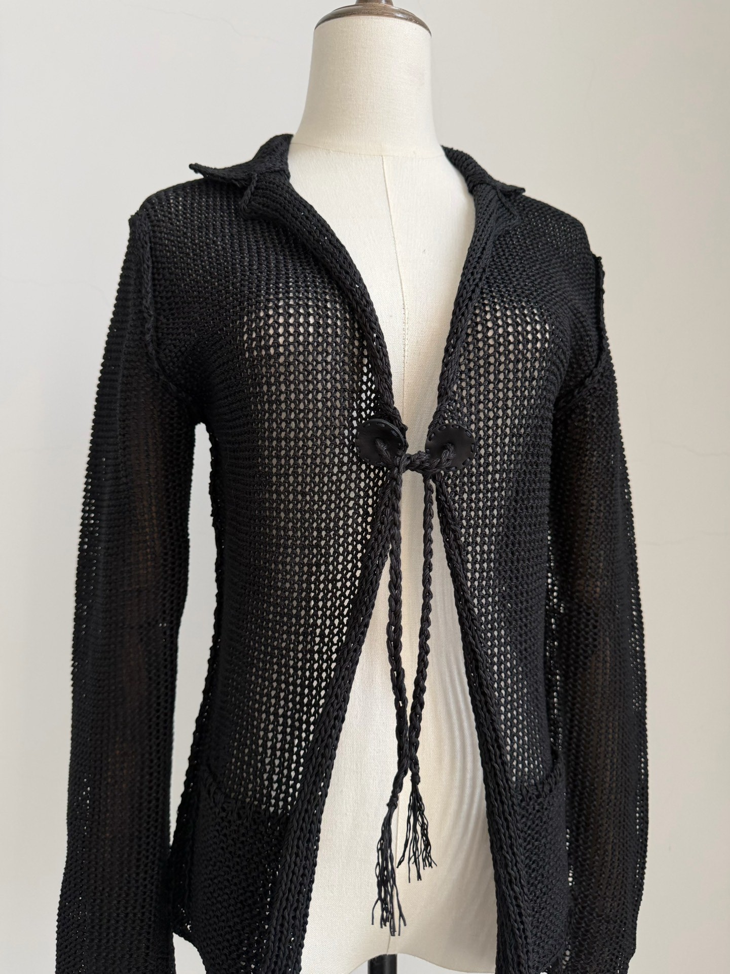 Issey Miyake 2006 Mainline Cardigan — detail