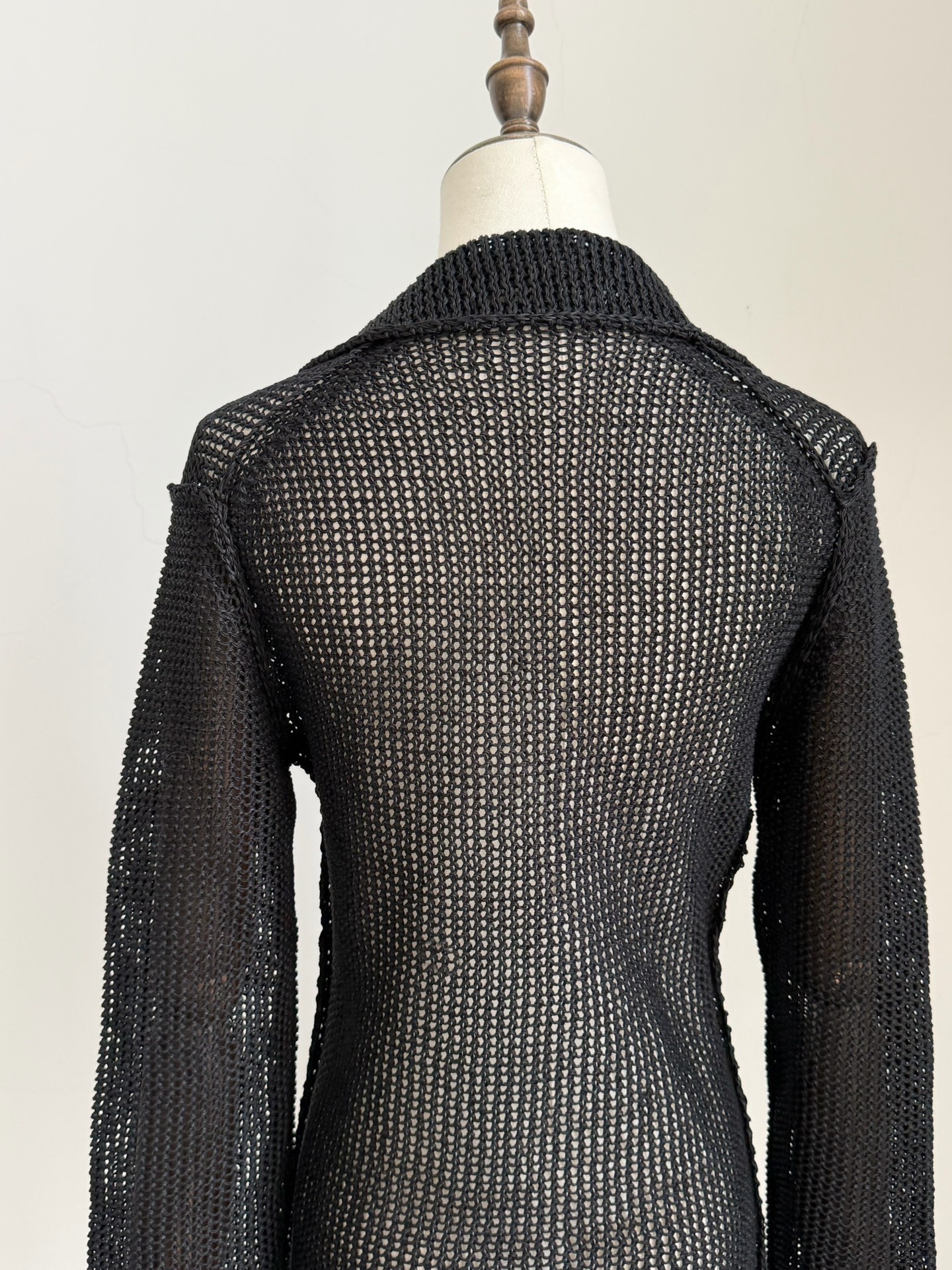 Issey Miyake 2006 Mainline Cardigan — label