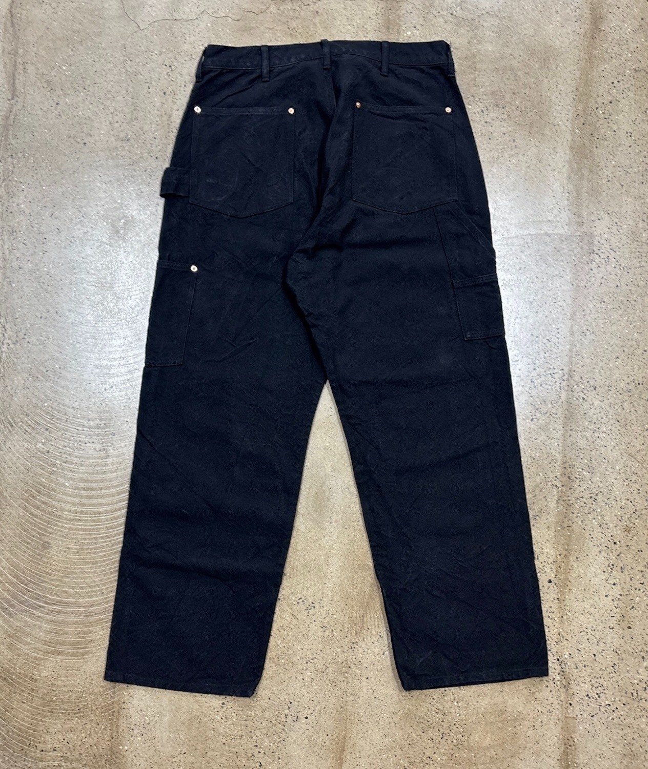 COMOLI 25SS Duck Painter Pants — front