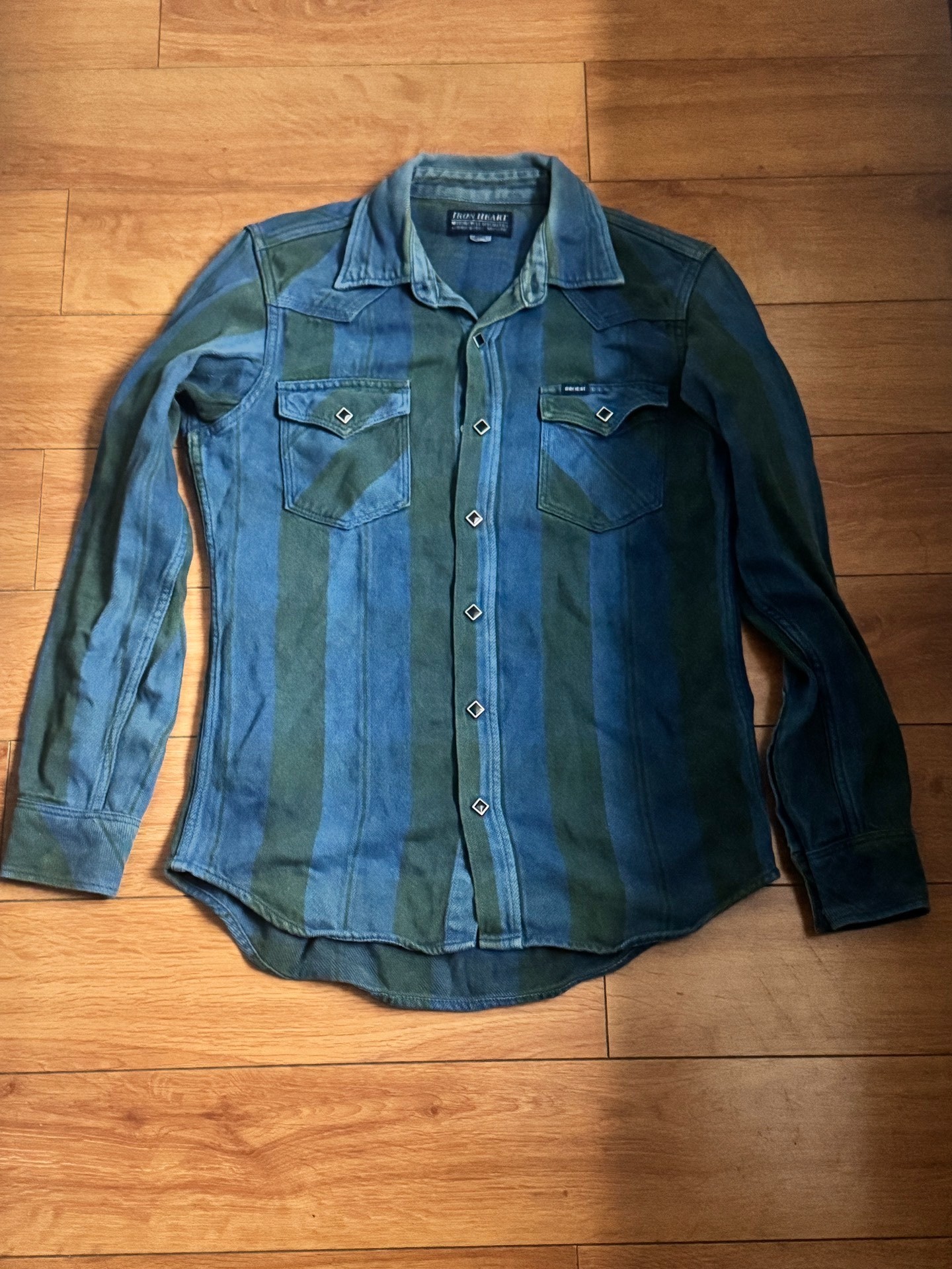 Iron Heart Early Discontinued 12oz Flannel Western Shirt
