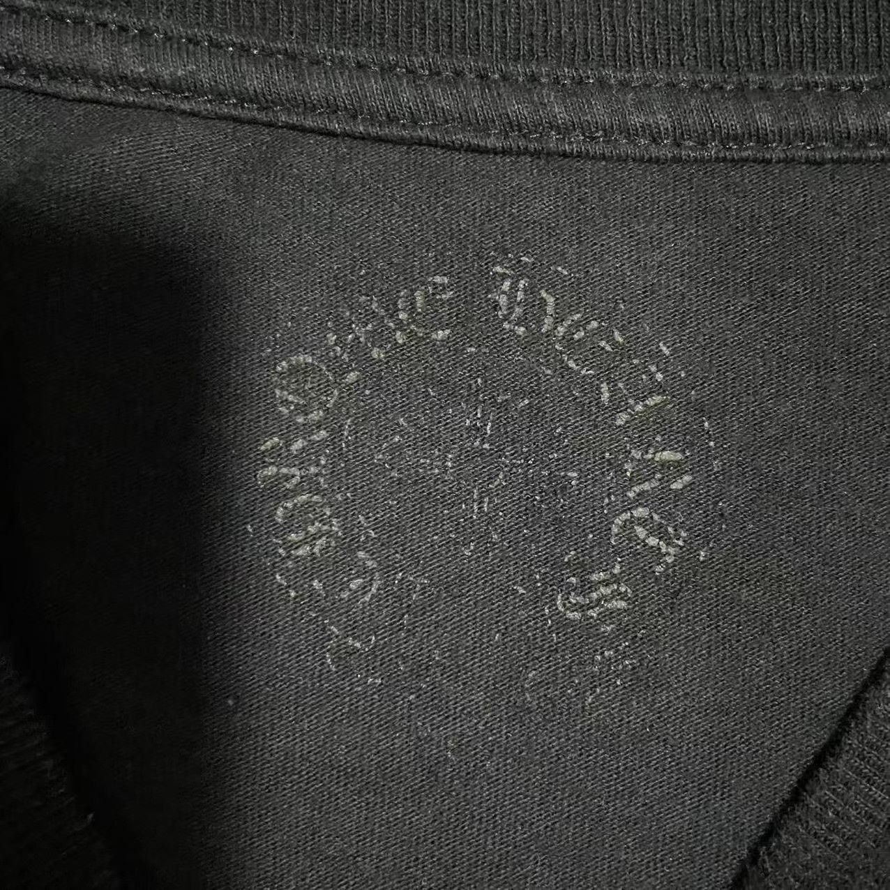Off-White x Chrome Hearts Boston Tee — detail