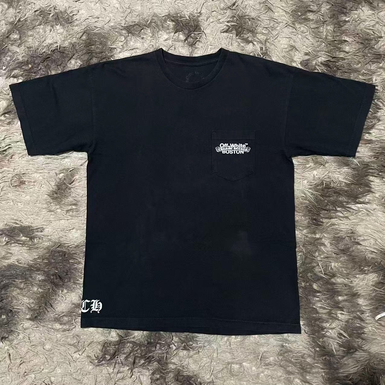 Off-White x Chrome Hearts Boston Tee