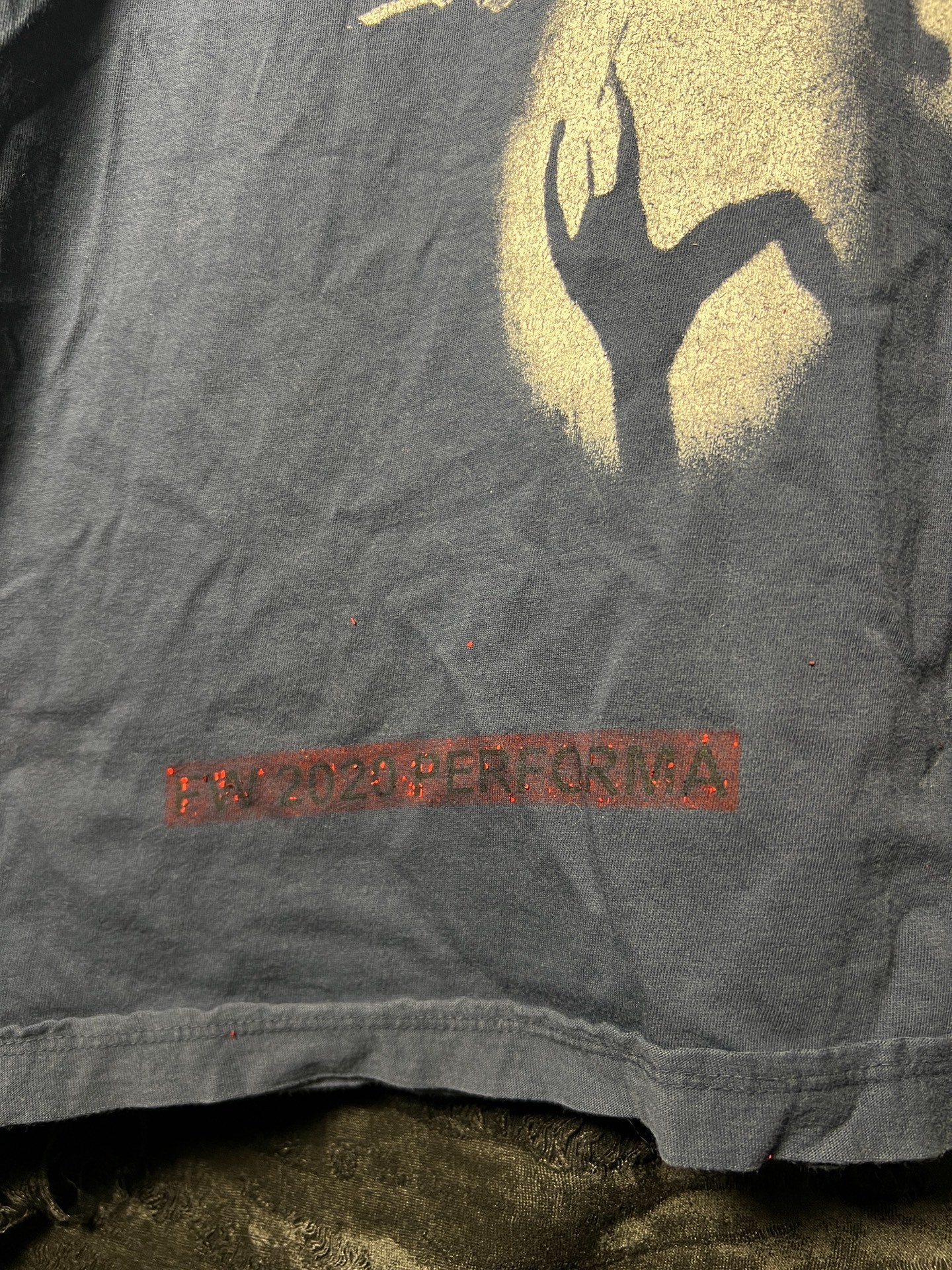 Rick Owens 20FW VTG Voodoo T-Shirt — back
