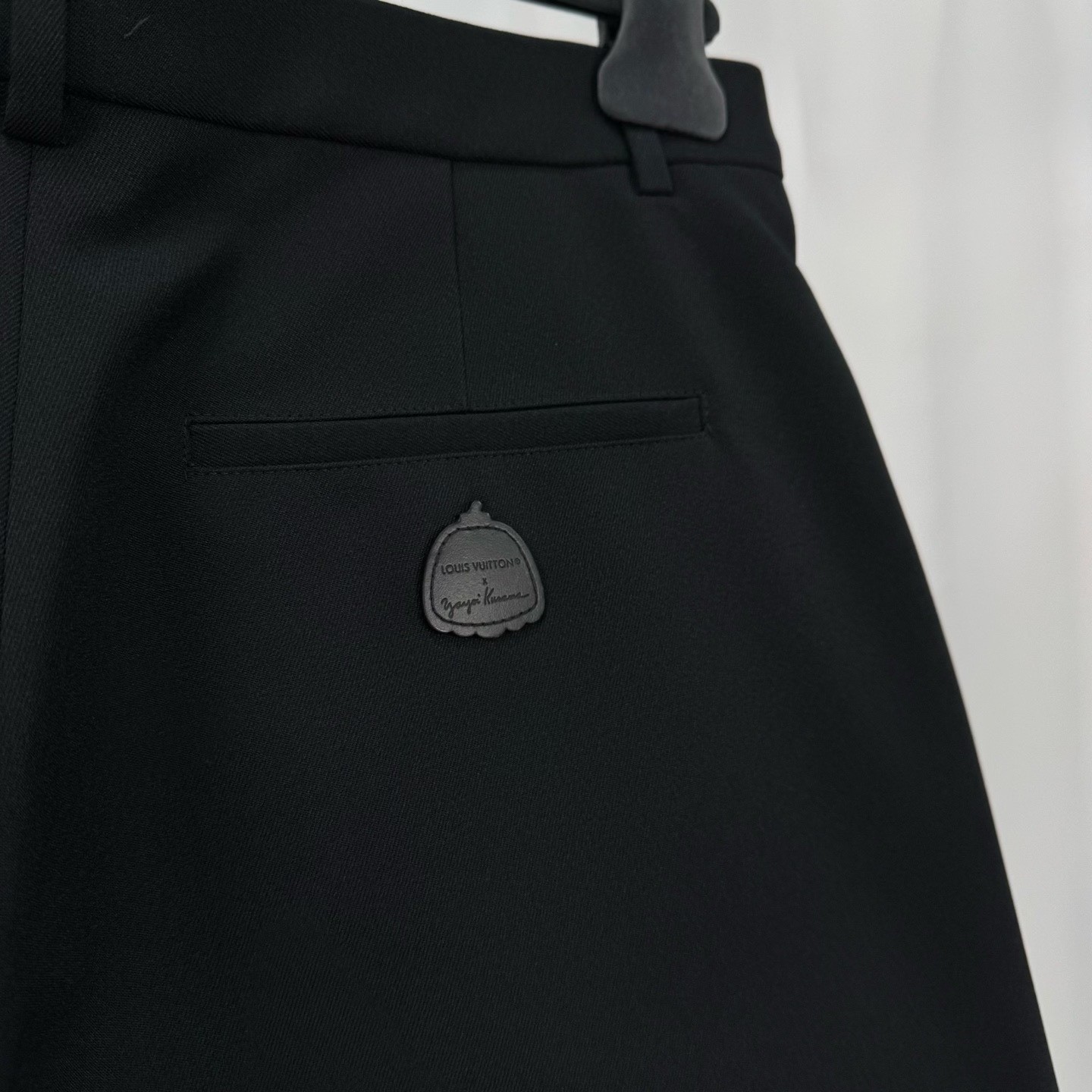 Louis Vuitton x Kusama Wide-Leg Trousers — label