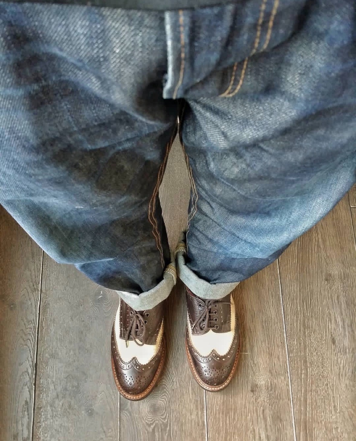 Trickers x Junya Watanabe Brogue Shoes — detail
