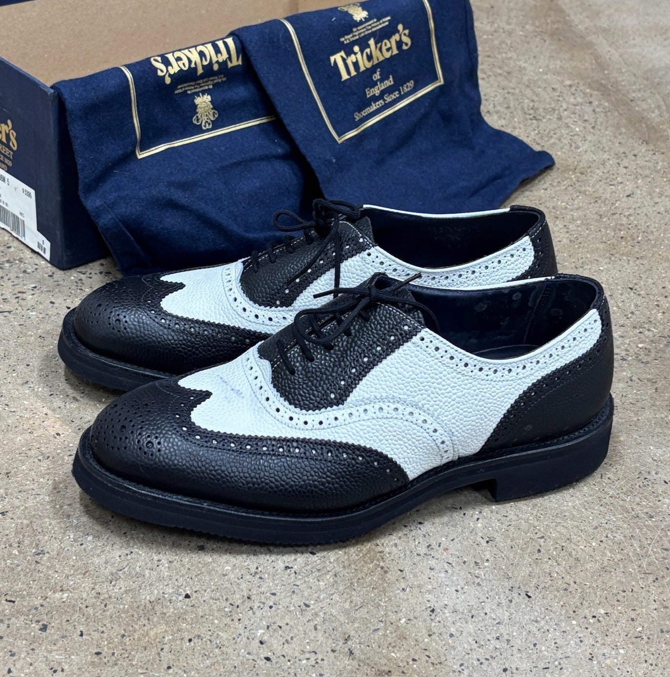 Trickers x Junya Watanabe Brogue Shoes