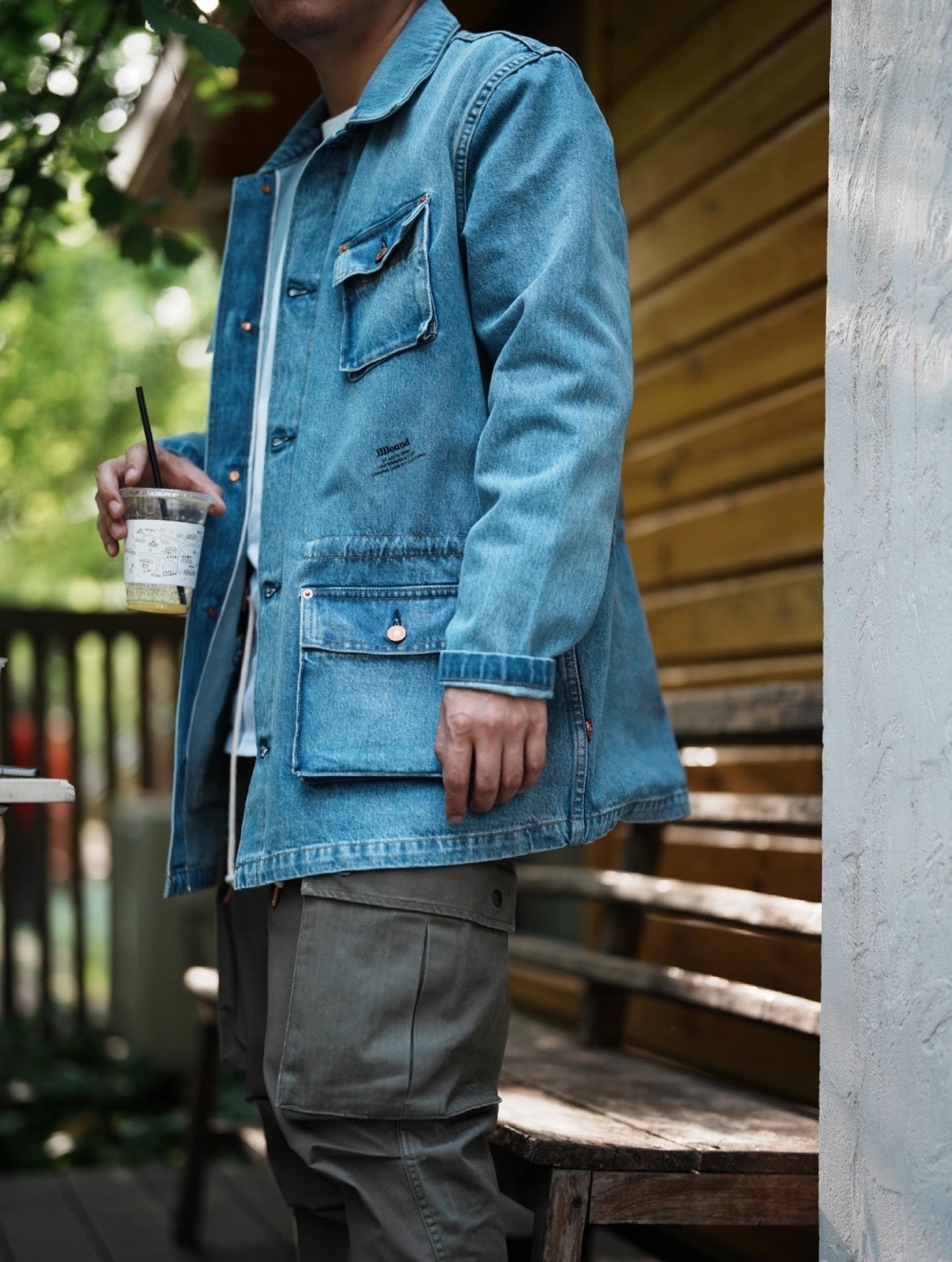 Levi's x JJJJound SS23 Denim Jacket — detail
