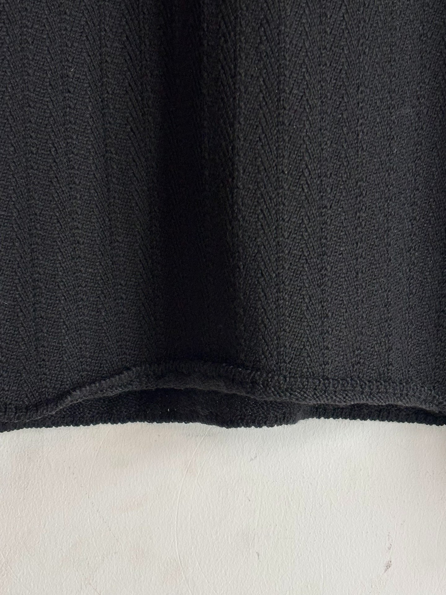 Helmut Lang 00's Black Turtleneck — label