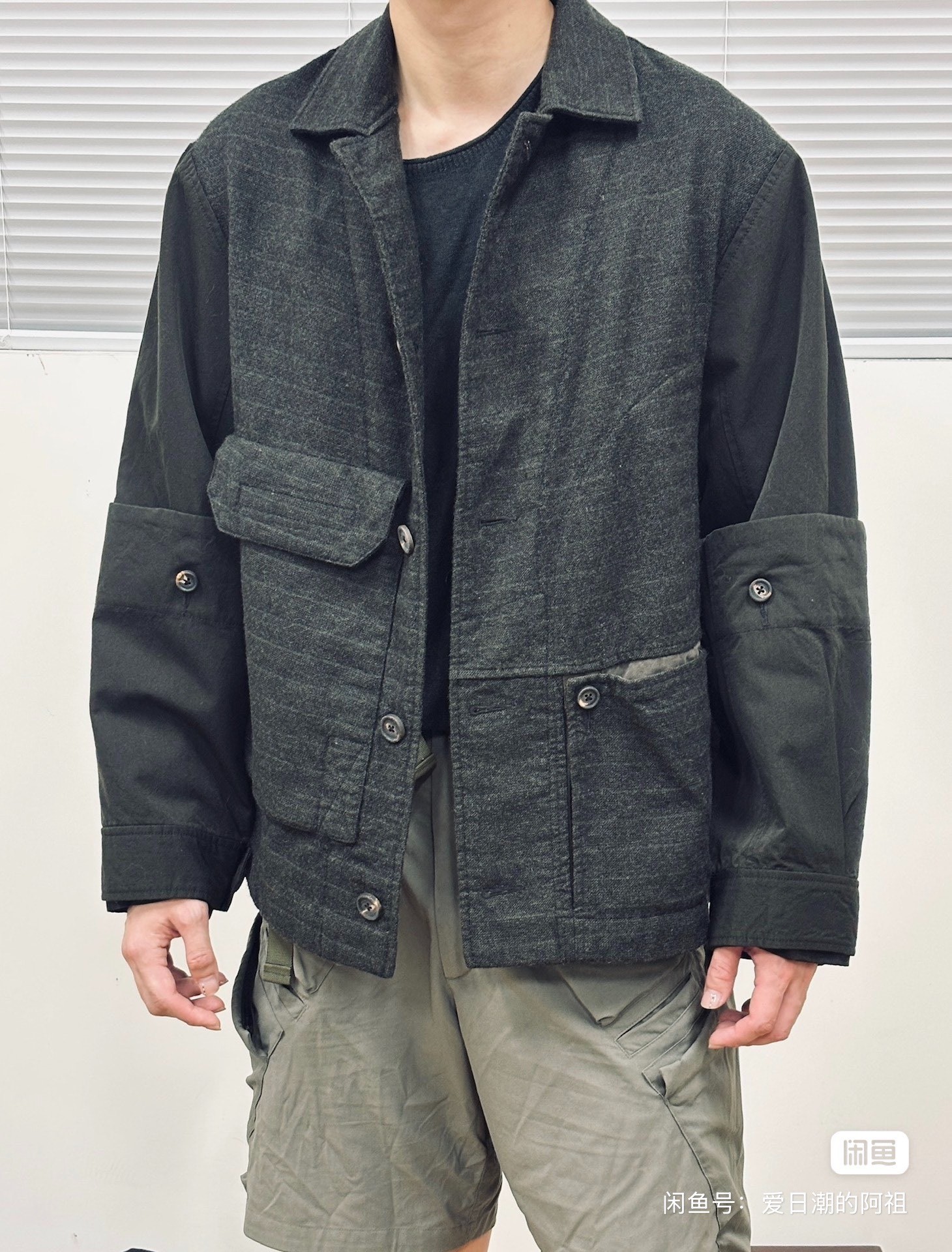 Ziggy Chen 21AW Suzhou Garden Wool Jacket — front