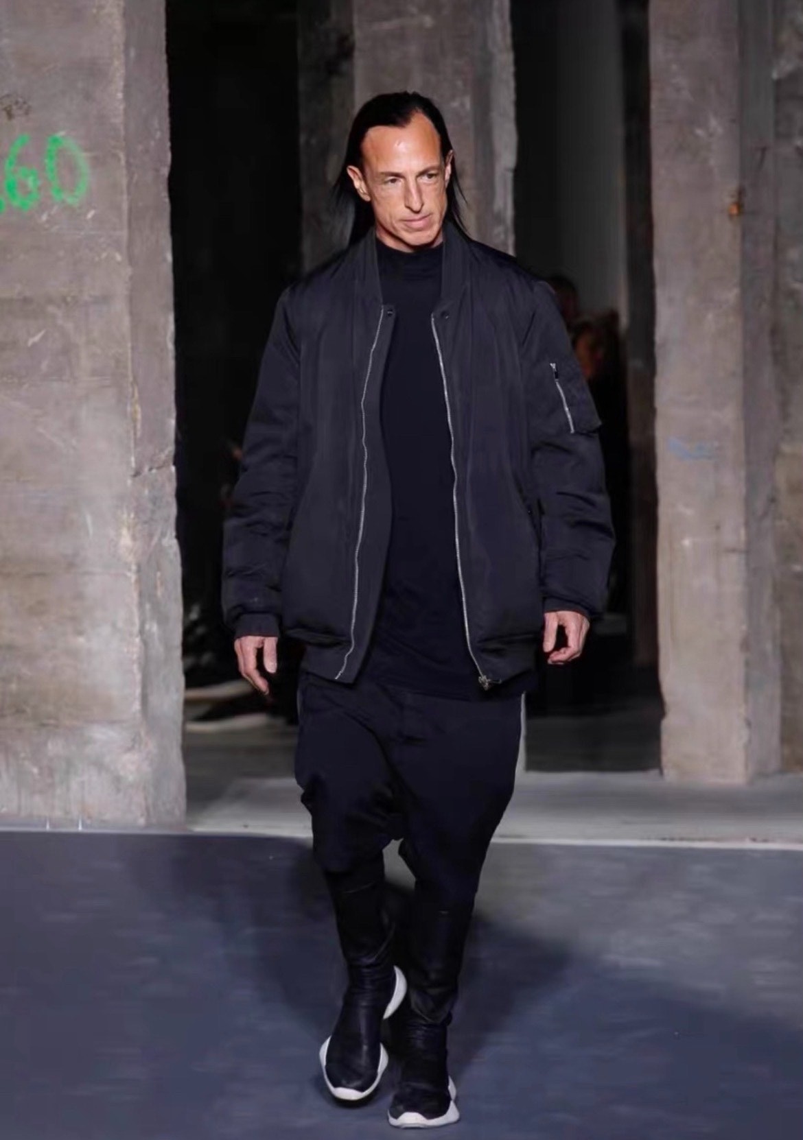 Rick Owens 16fw MA1 Silk Down Jacket