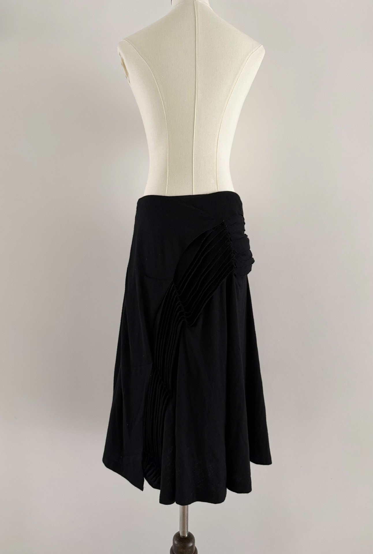 Junya Watanabe 00AW Waterfall Deconstructed Skirt — back