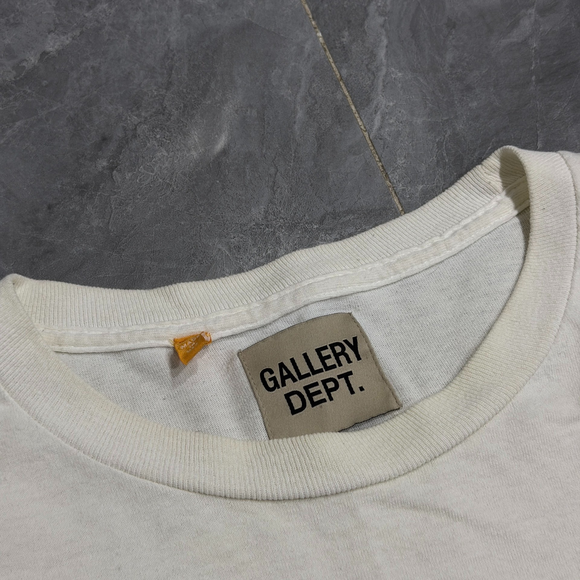 Gallery Dept White Long Sleeve Top — detail