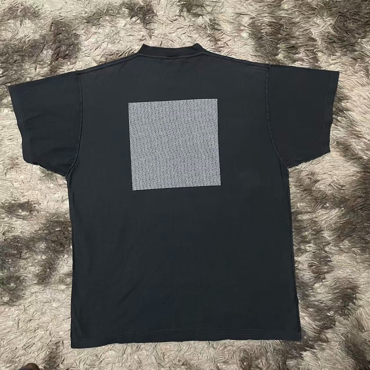Balenciaga Inside Out Oversized T-Shirt — front