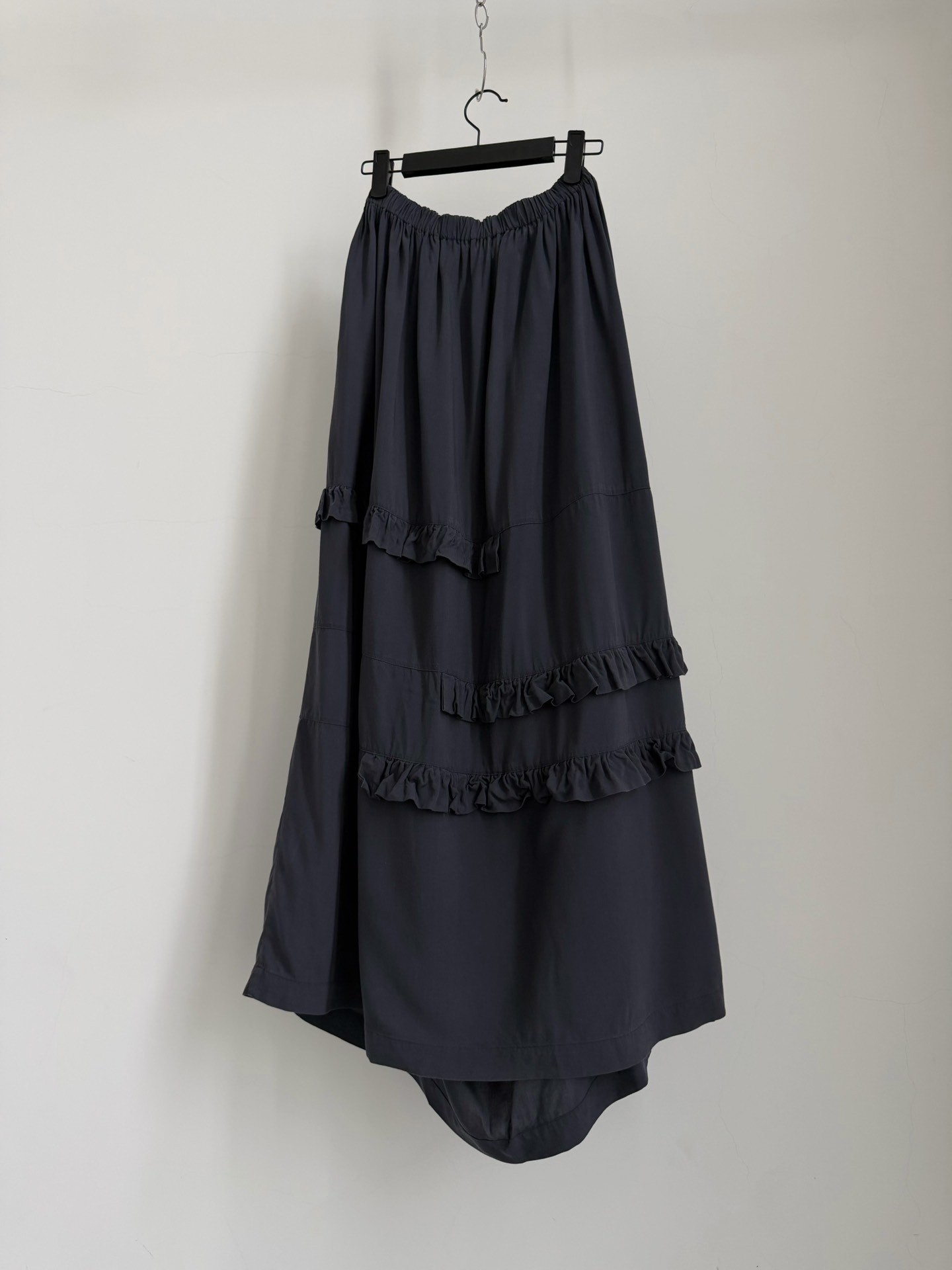 Comme des Garcons Ruffled Long Skirt — detail