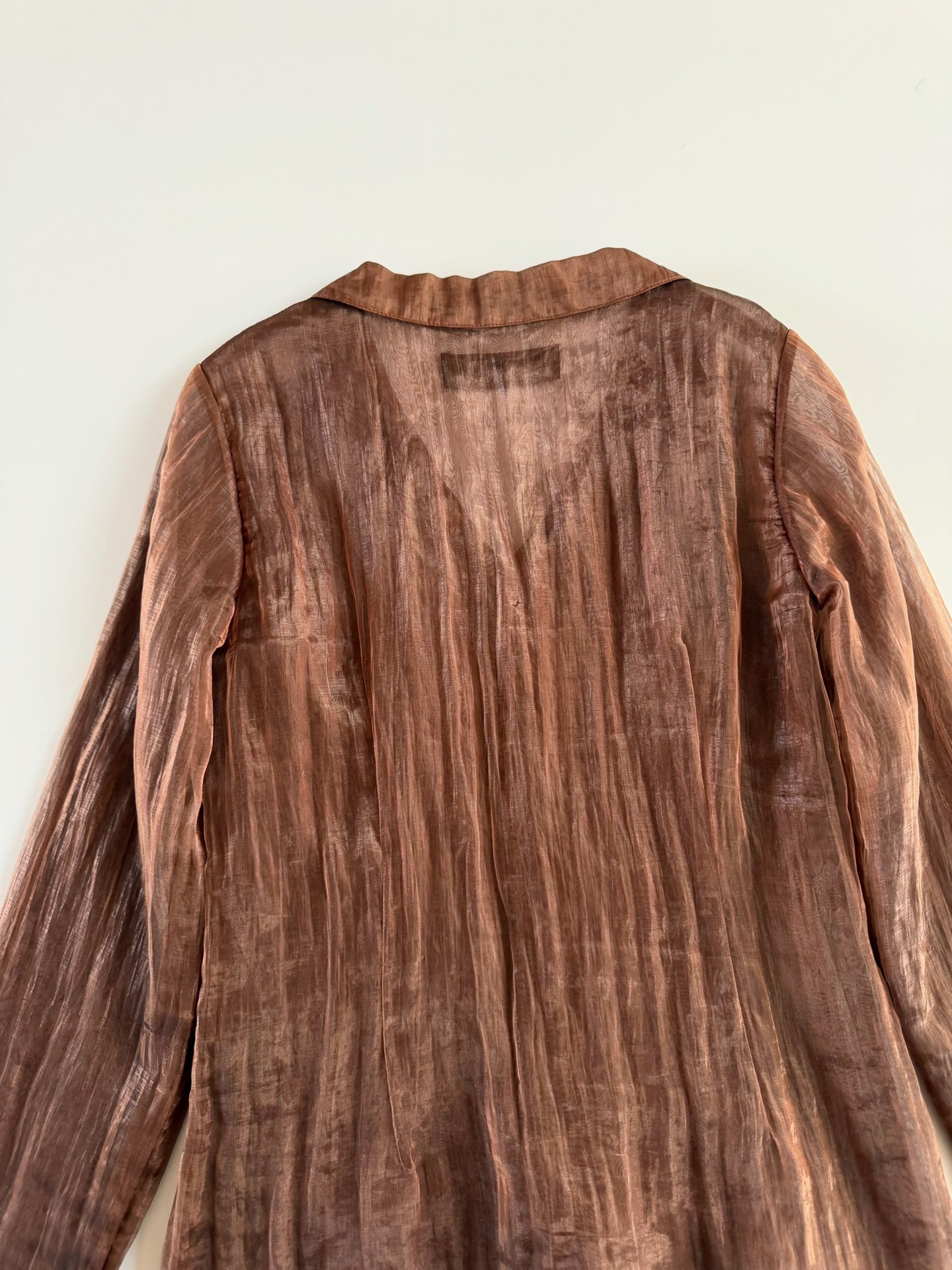 1990s Comme des Garcons Tricot Button-Up Shirt — label