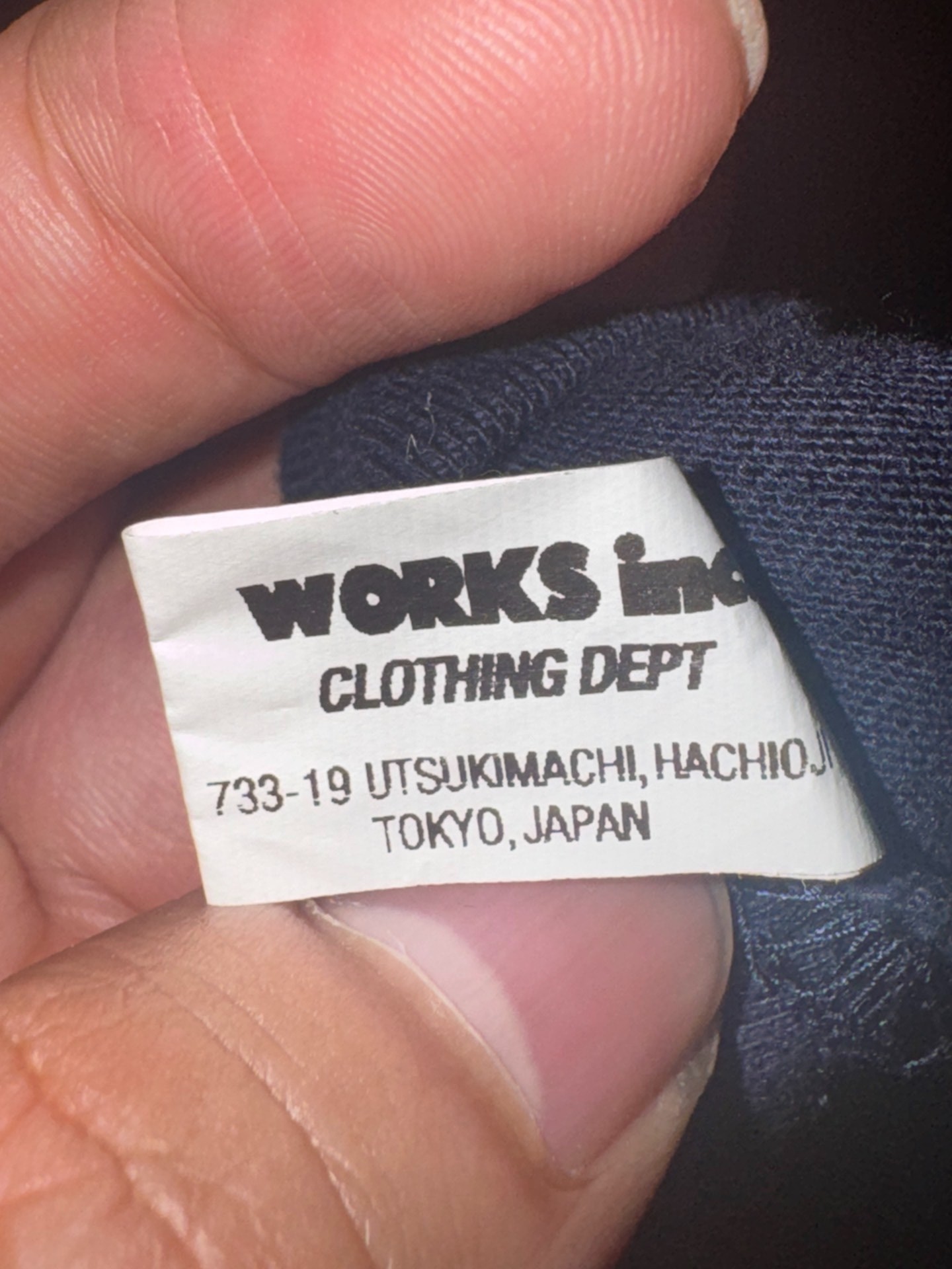 IRON HEART 7.5oz Japan Short-Sleeve T-shirt — detail