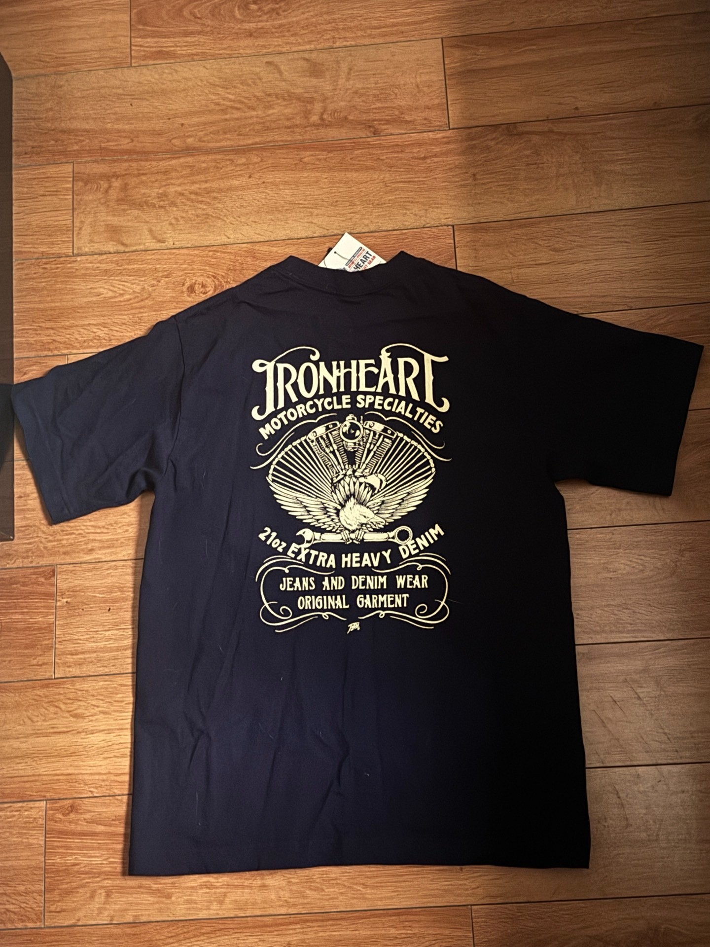 IRON HEART 7.5oz Japan Short-Sleeve T-shirt — front