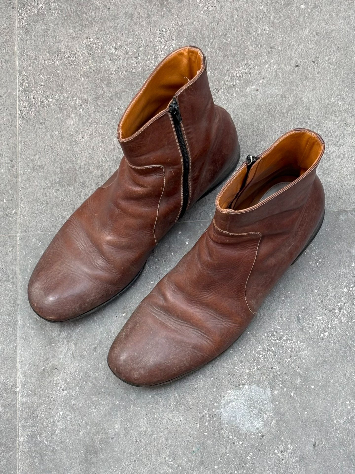 Maison Margiela SS2004 Ankle Boots — back