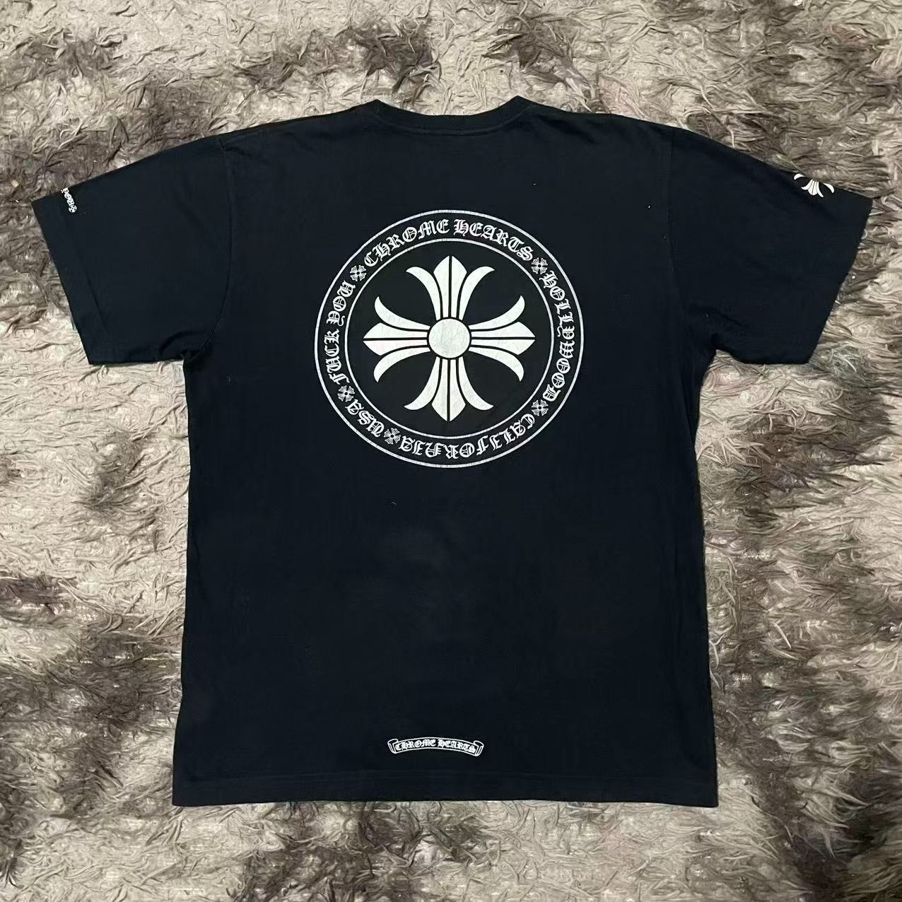 Chrome Hearts Cross Print Short Sleeve Tee — front