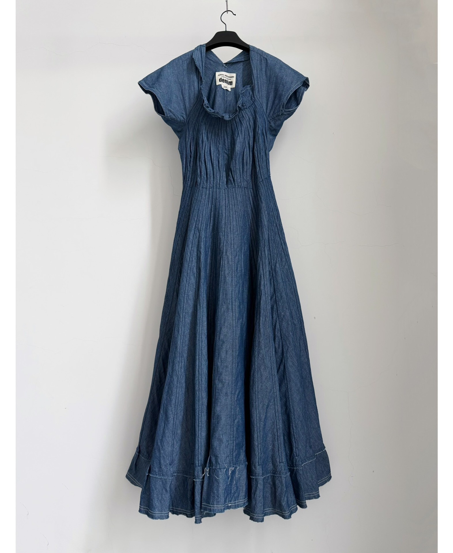 Junya Watanabe 2002 Denim Maxi Dress