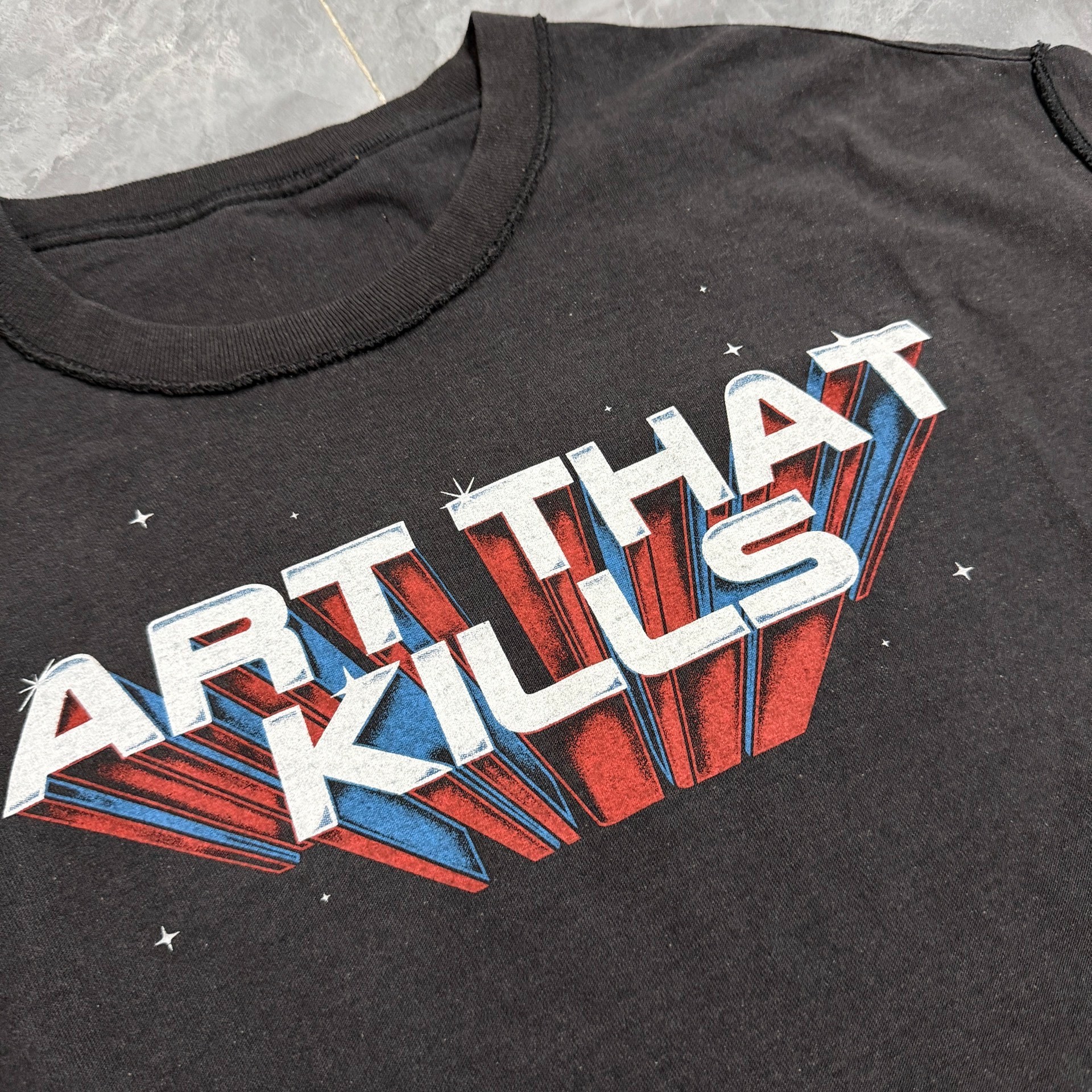 Gallery Dept ATK Wash Short Sleeve Tee — detail