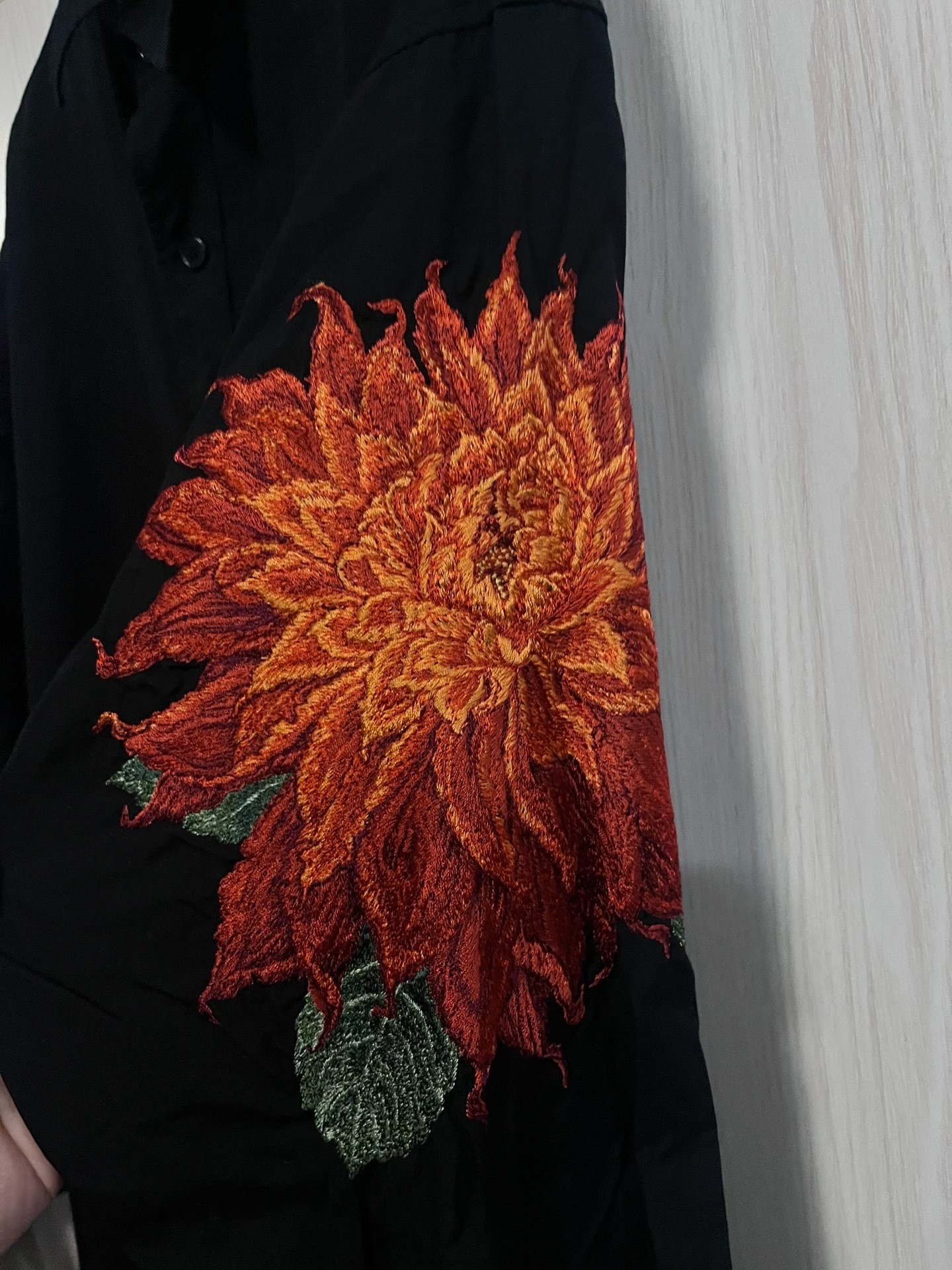 Yohji Yamamoto 22ss Dahlia Shirt — front