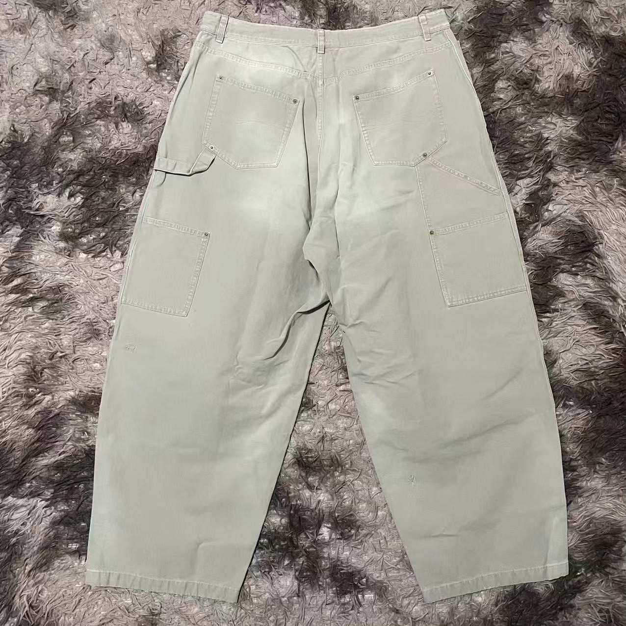 Balenciaga Double Knee Cargo Pants — front