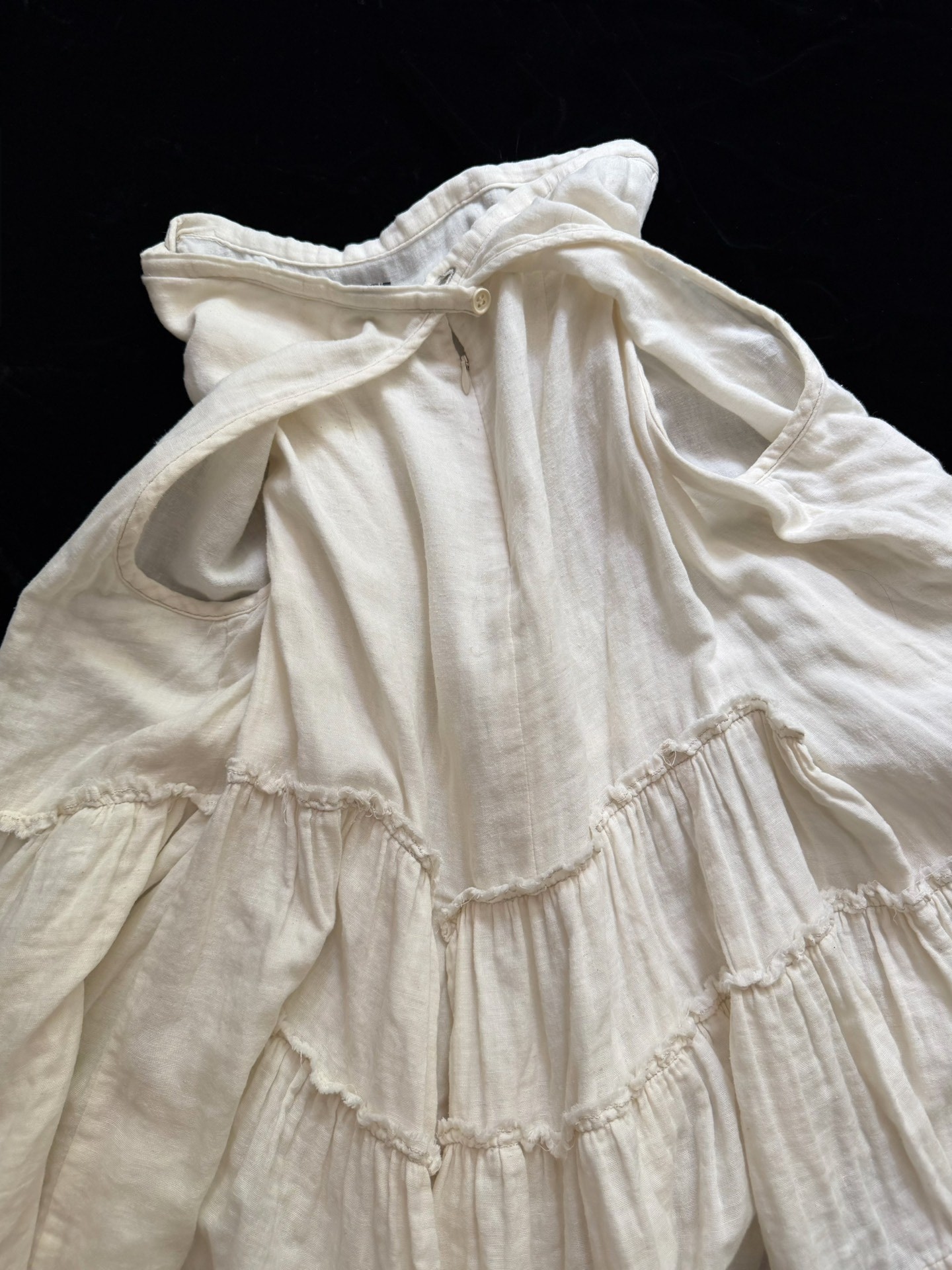 Comme des Garcons Tricot Tiered Skirt — front