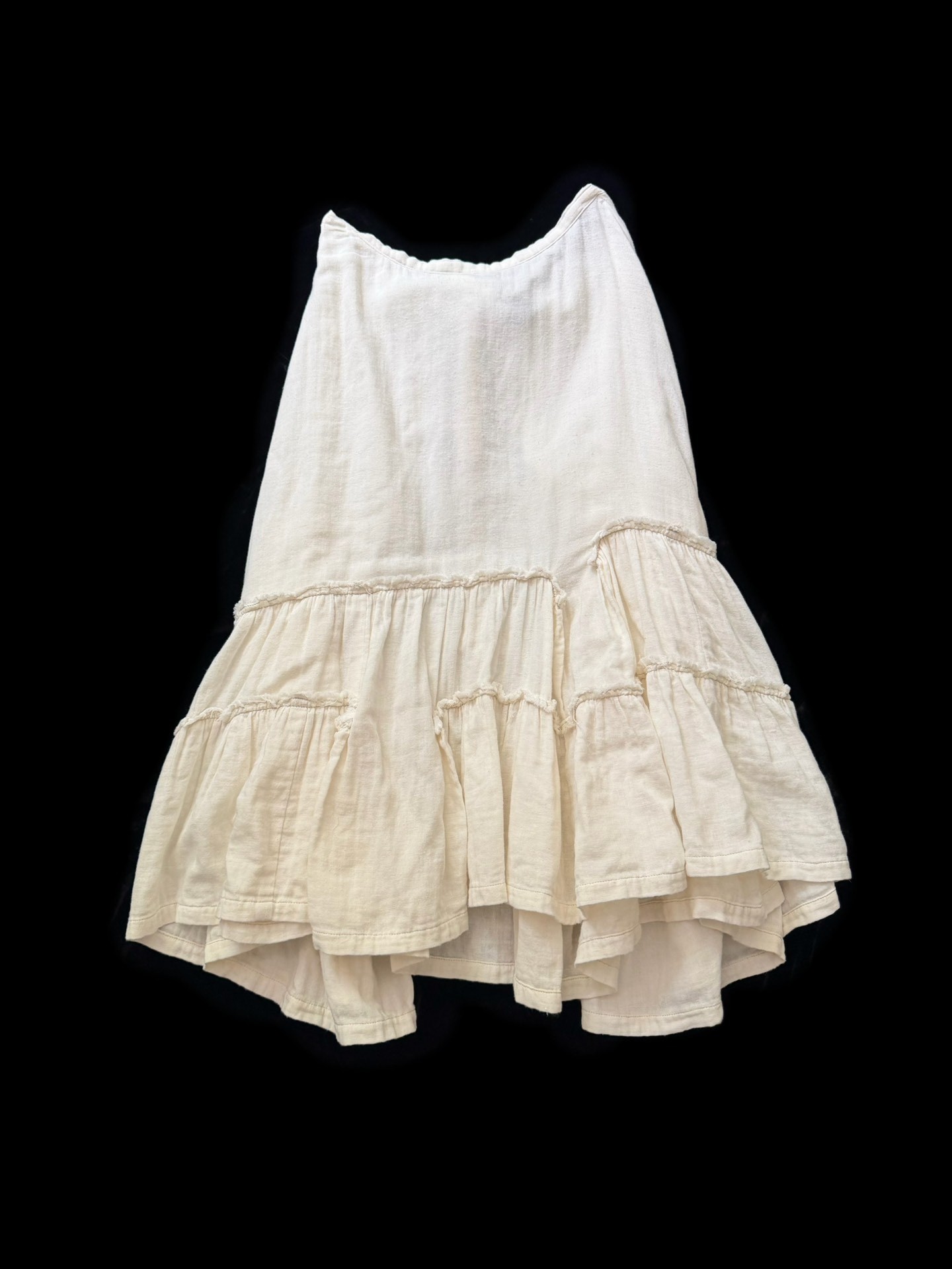 Comme des Garcons Tricot Tiered Skirt — back