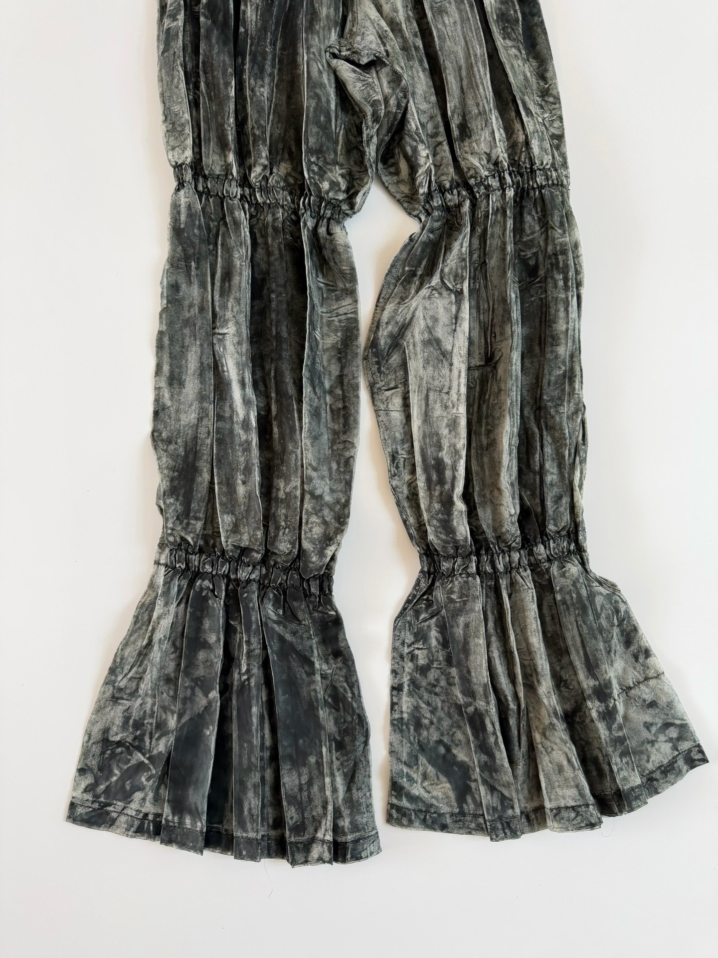 Issey Miyake 1993 Tie-Dye Pleated Pants — front