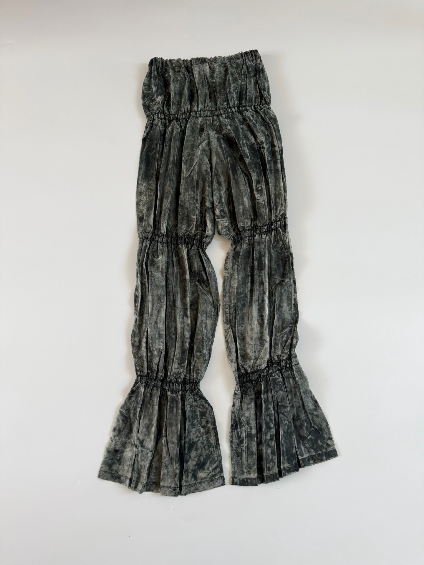 Issey Miyake 1993 Tie-Dye Pleated Pants — back