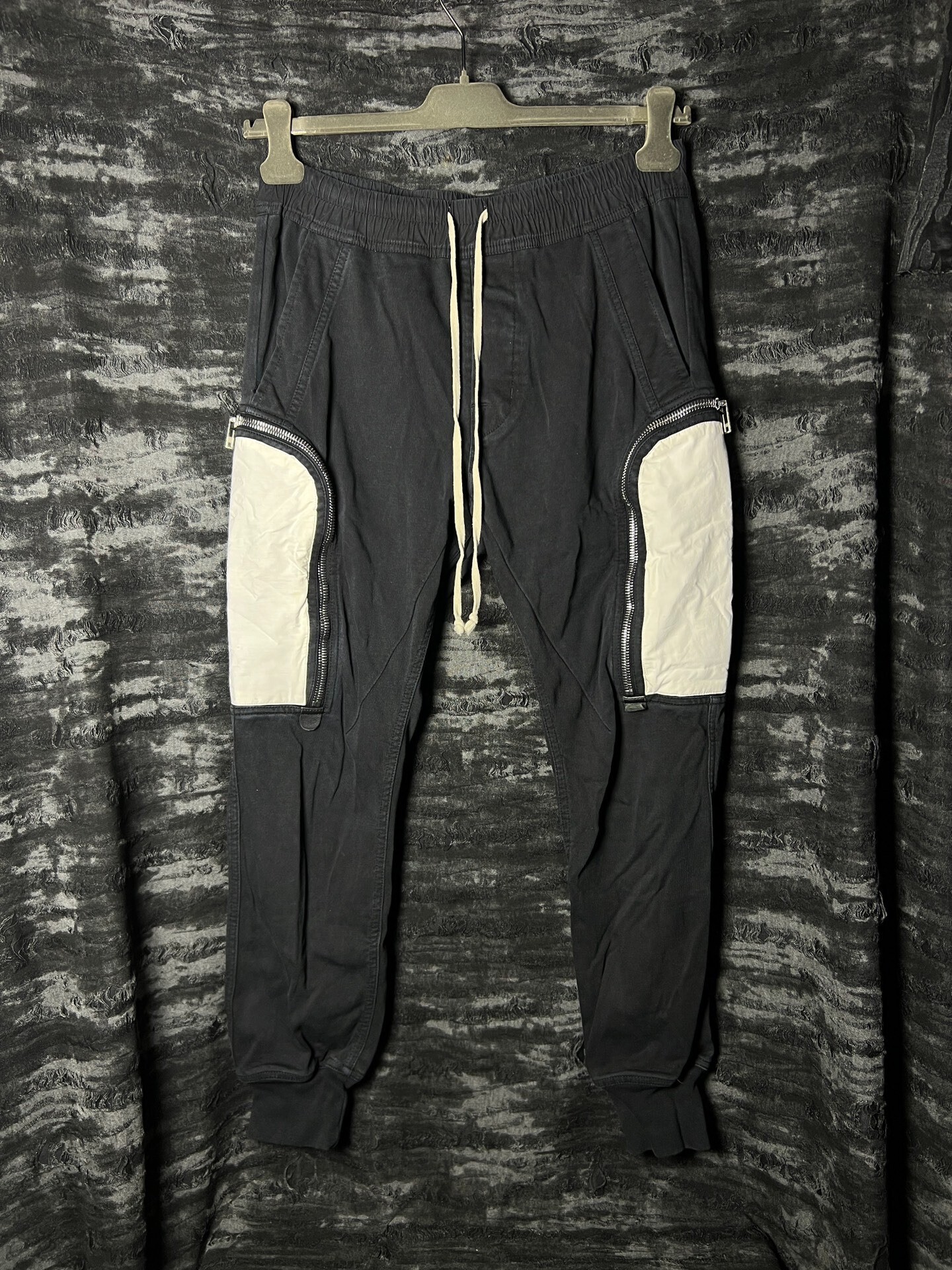 Rick Owens 20SS Black Zipper Pants