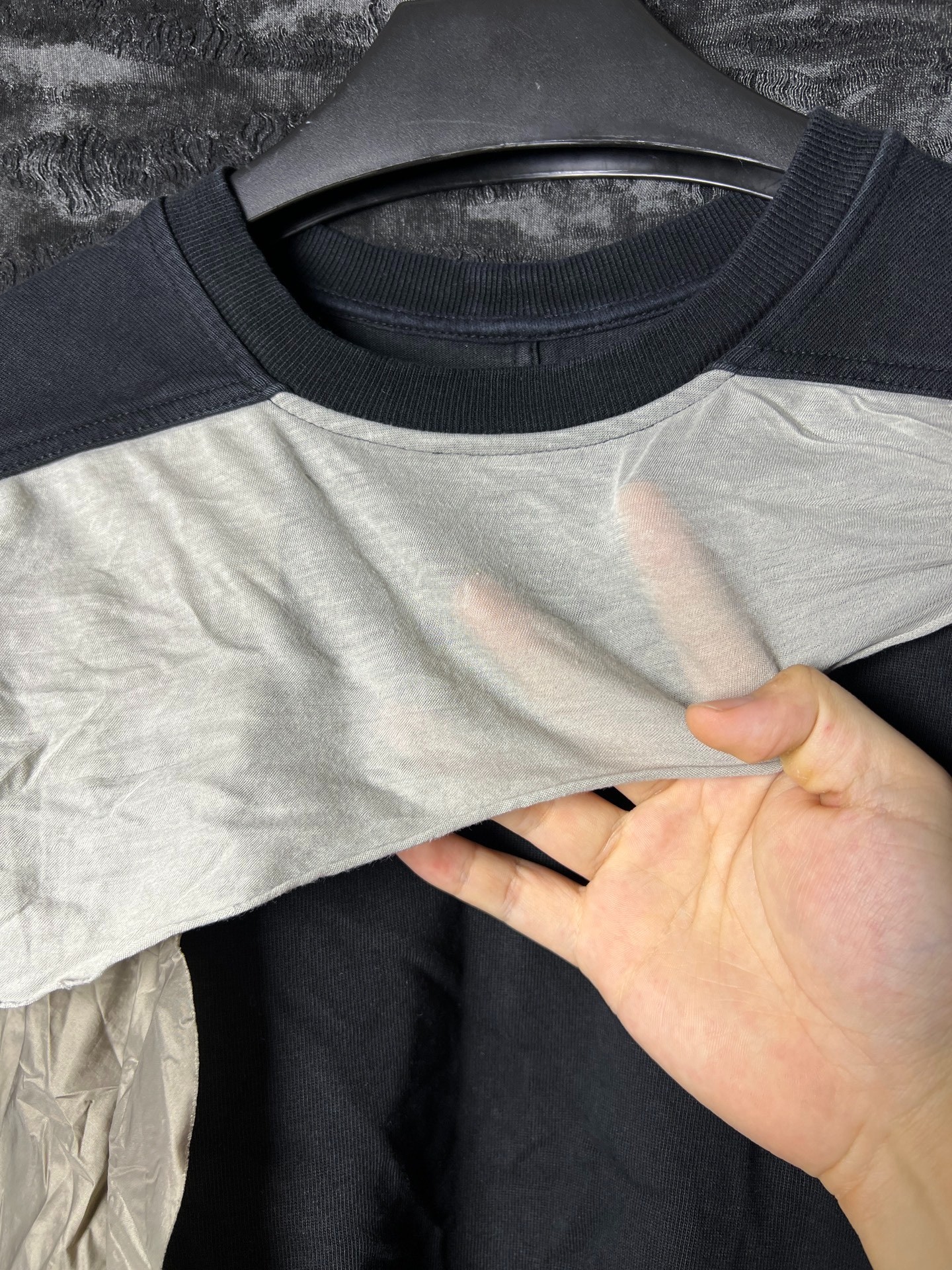 Rick Owens 18FW Tarp-T Shirt — back