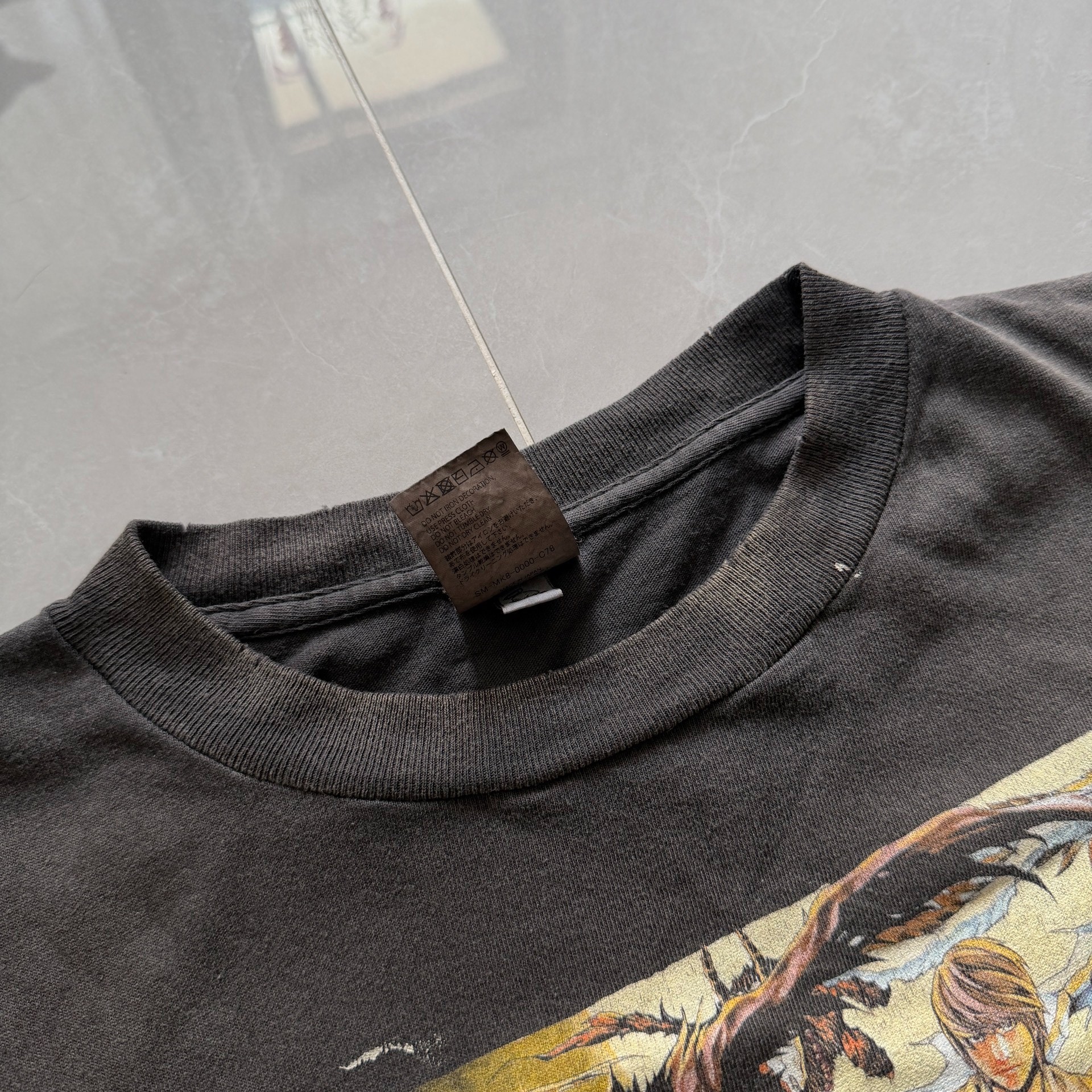 Saint Michael Death Note Graphic T-Shirt — back