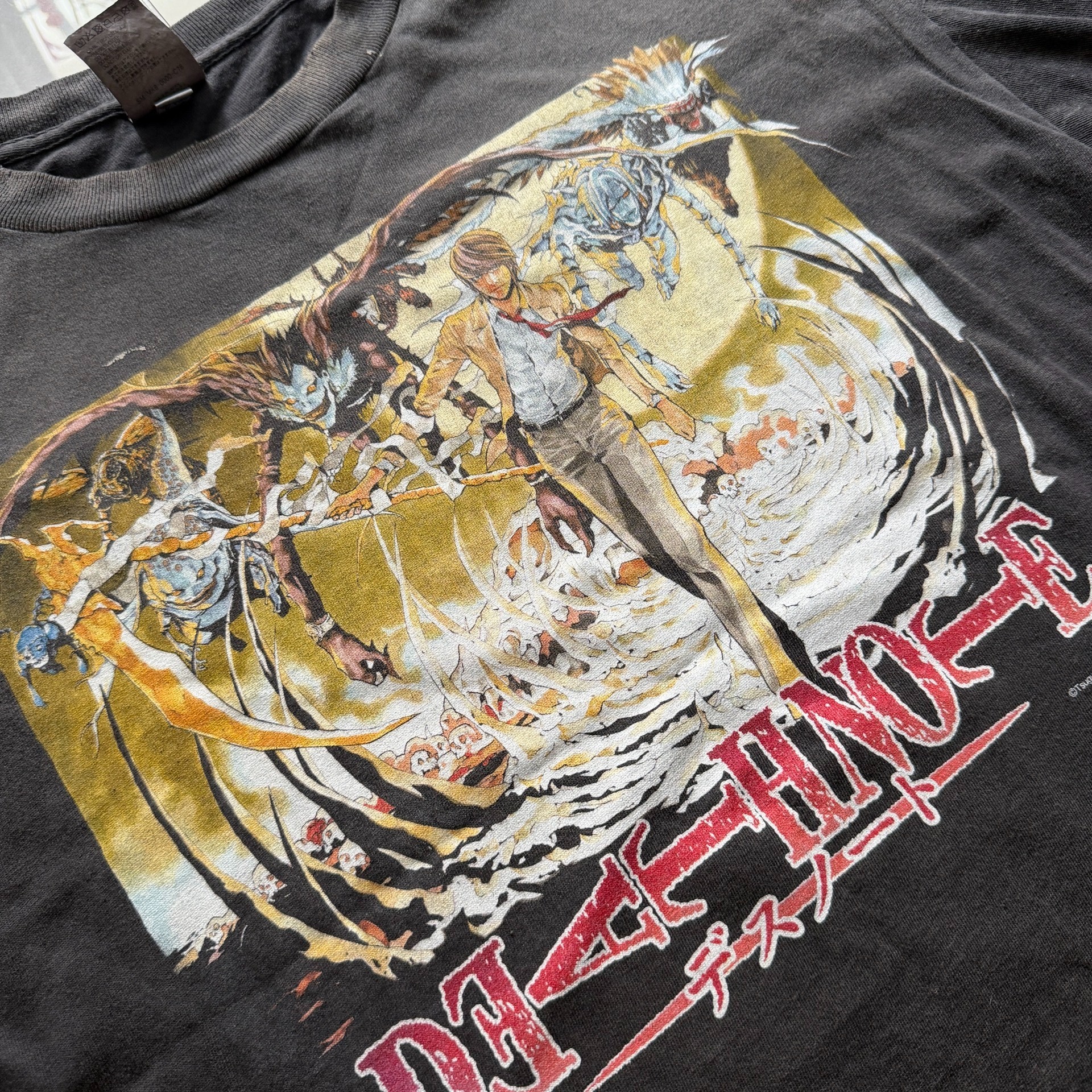 Saint Michael Death Note Graphic T-Shirt — detail