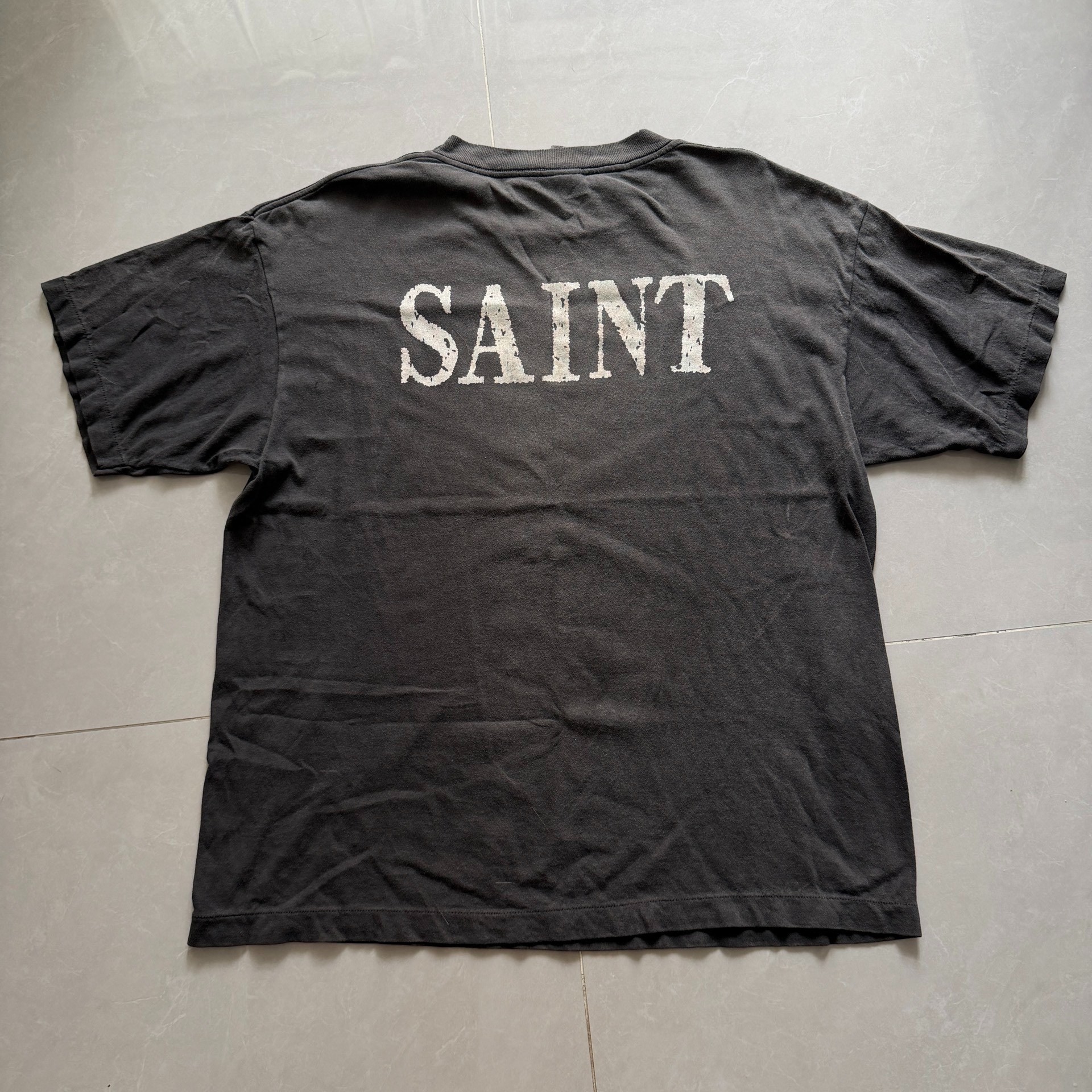 Saint Michael Death Note Graphic T-Shirt — front