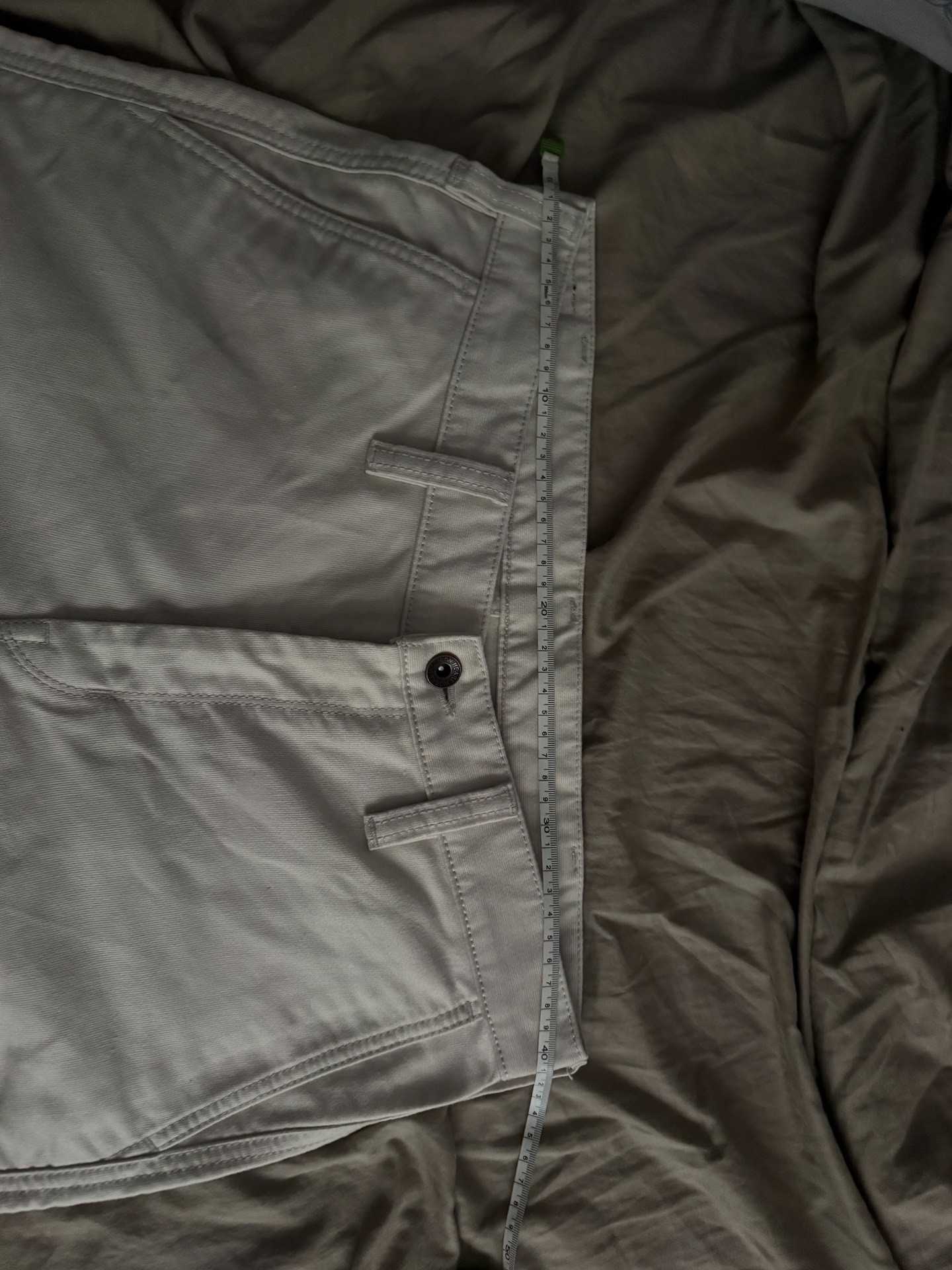 Iron Heart Off-White Pants — front