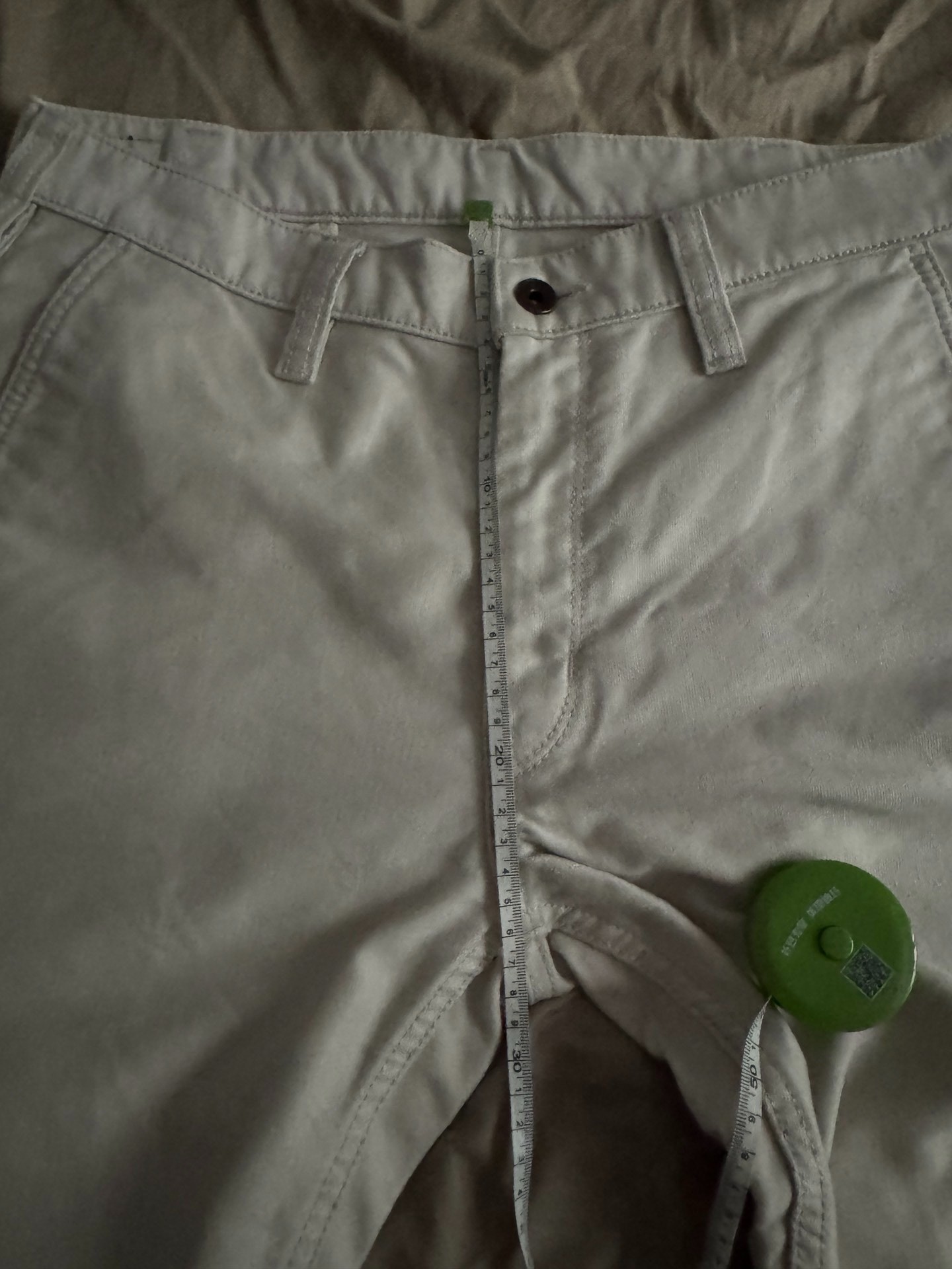 Iron Heart Off-White Pants — back