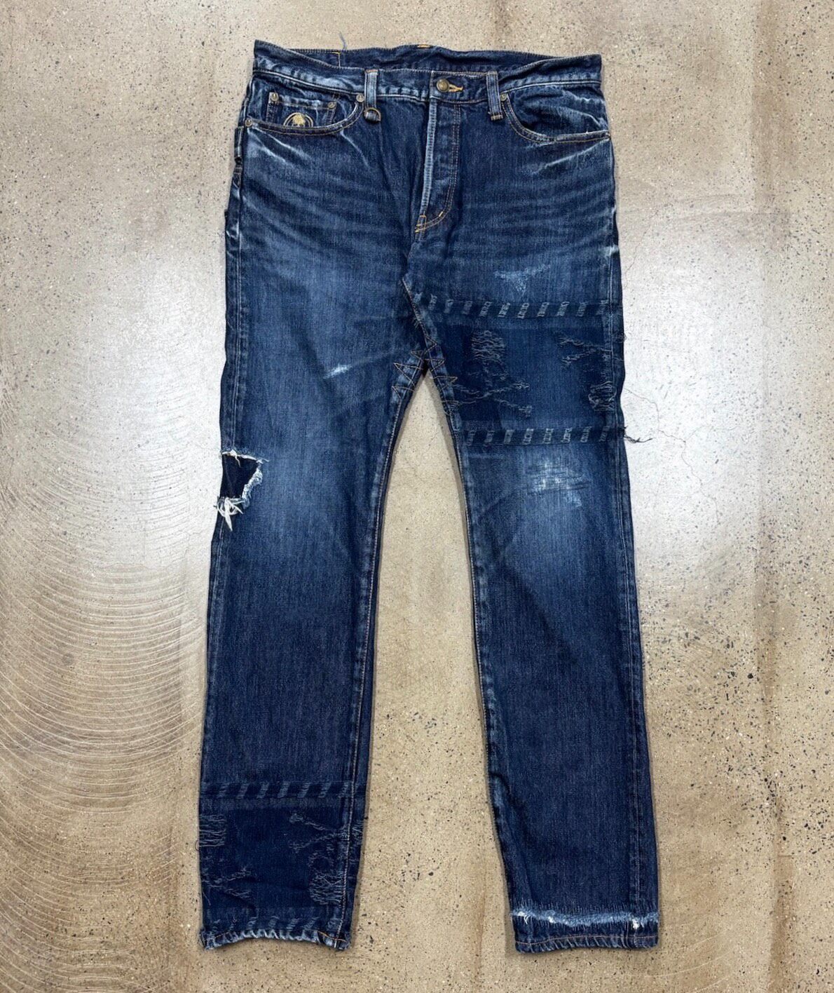 Mastermind Japan Dark Blue Denim Jeans