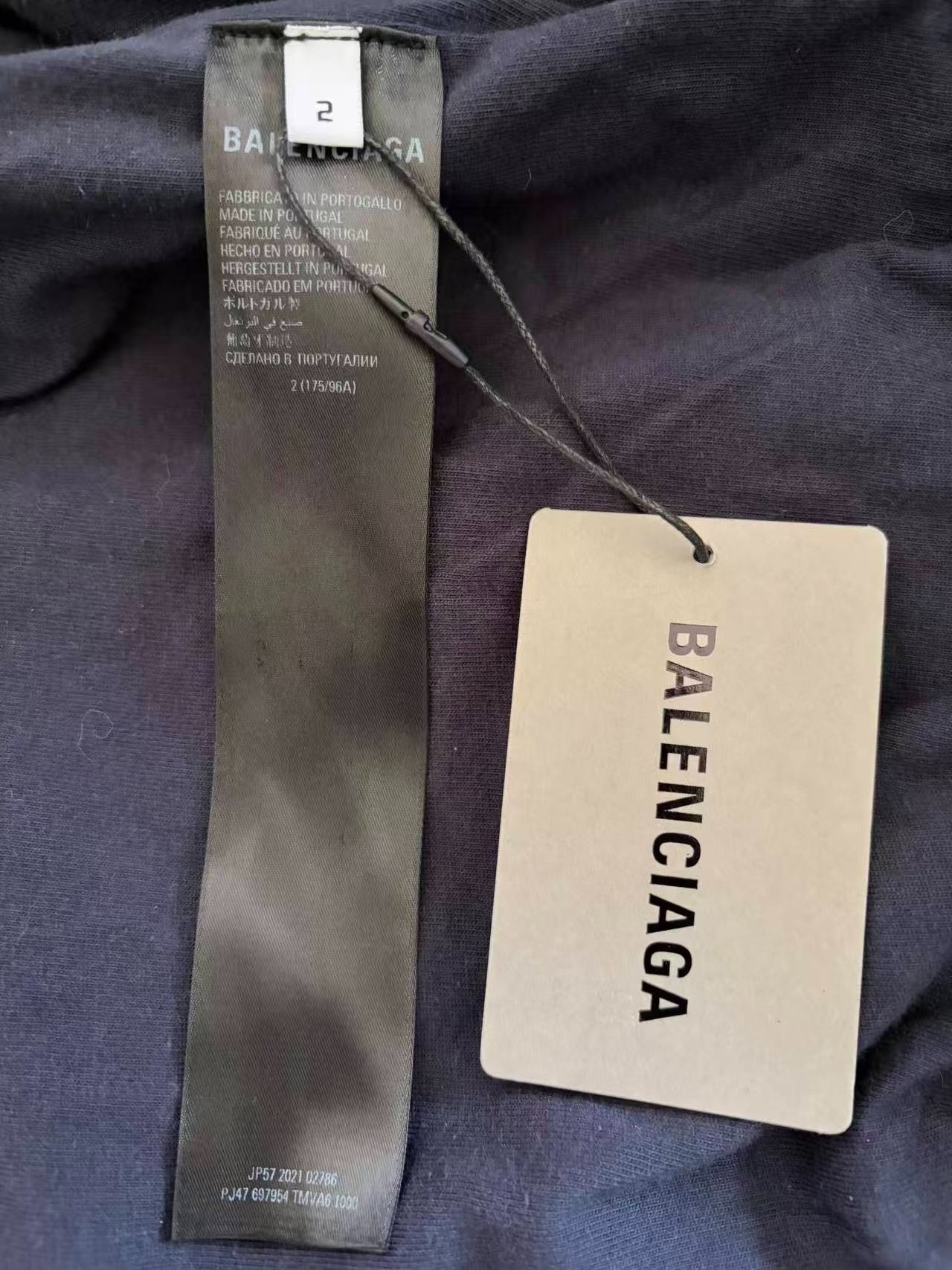 Balenciaga 3B Sports Zip-Up Jacket — back