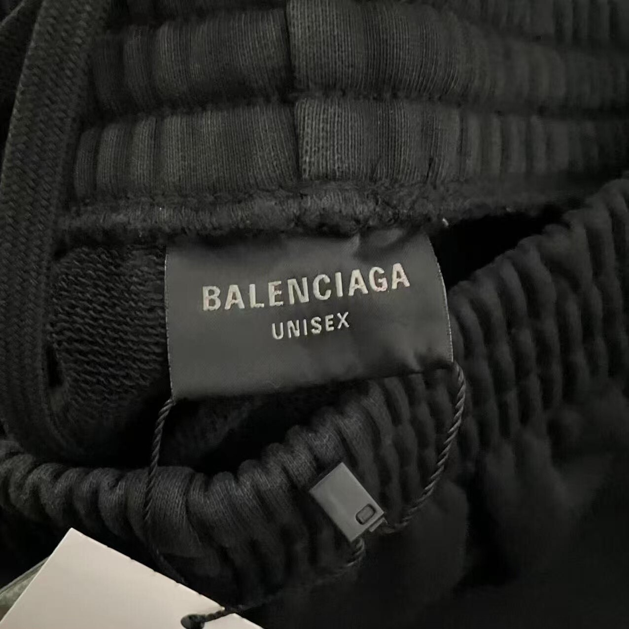 Balenciaga Reflective Straight Sweatpants — detail