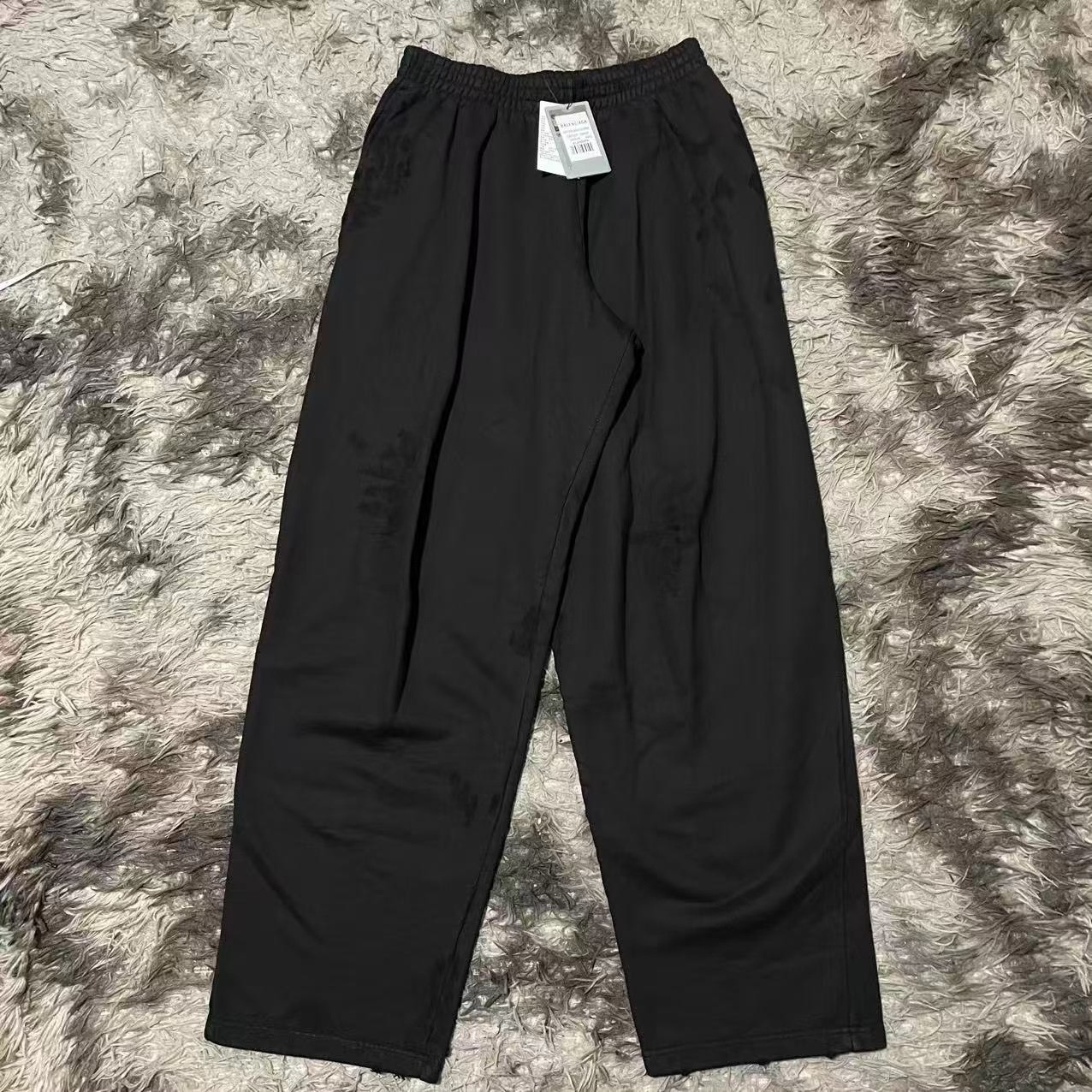 Balenciaga Mud-Dyed Baggy Sweatpants