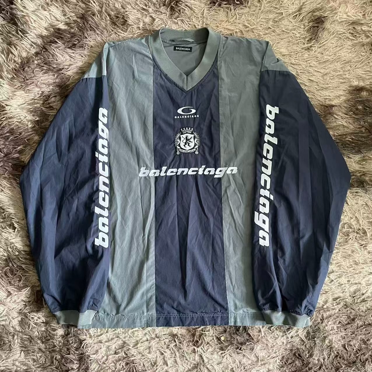 Balenciaga Man Utd Long Sleeve Top
